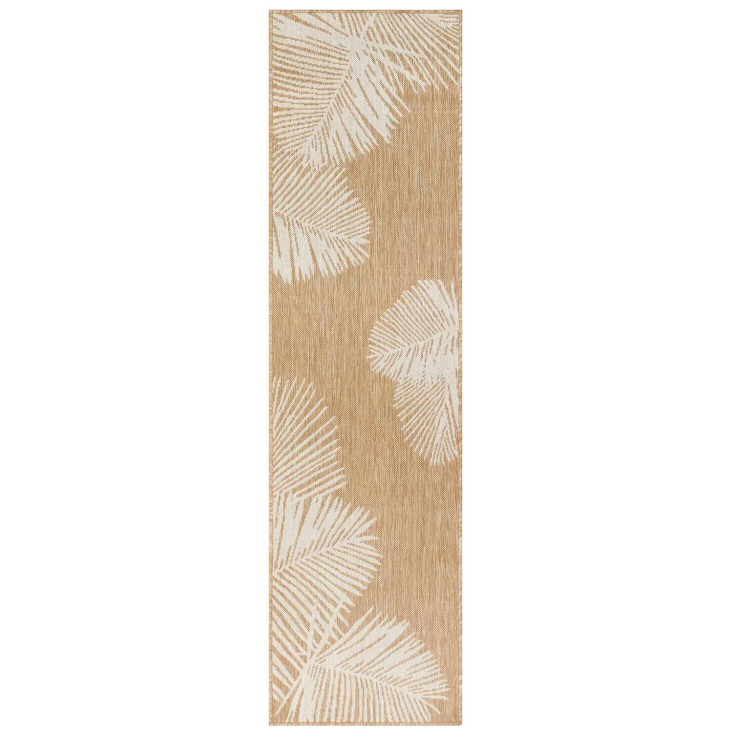 Area Rugs>Plow & Hearth Indoor/Outdoor Textured Palms Polypropylene Rug, 6'6" x 9'4"