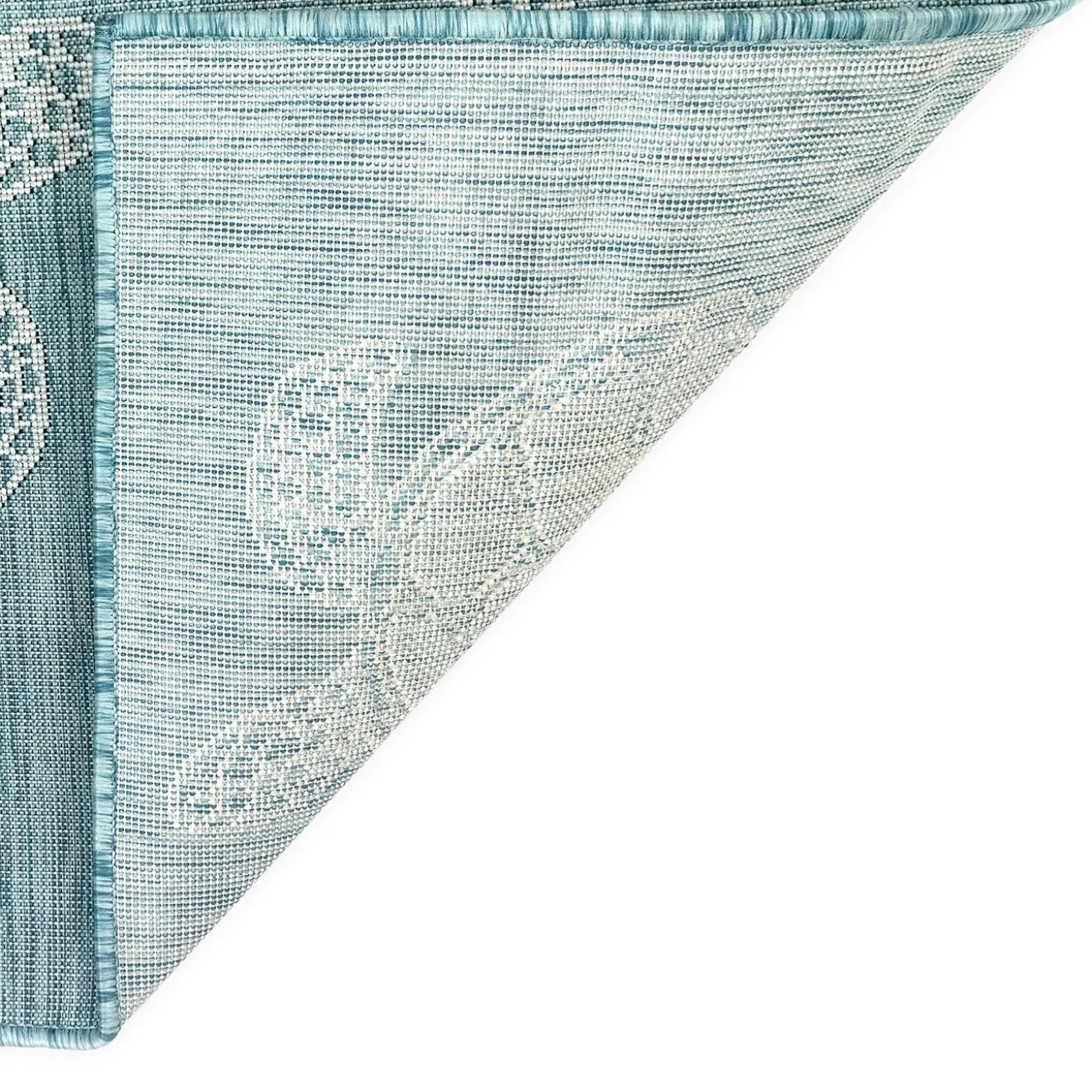Runners>Plow & Hearth Indoor/Outdoor Textured Sea Turtles Polypropylene Runner, 23" x 7'6"