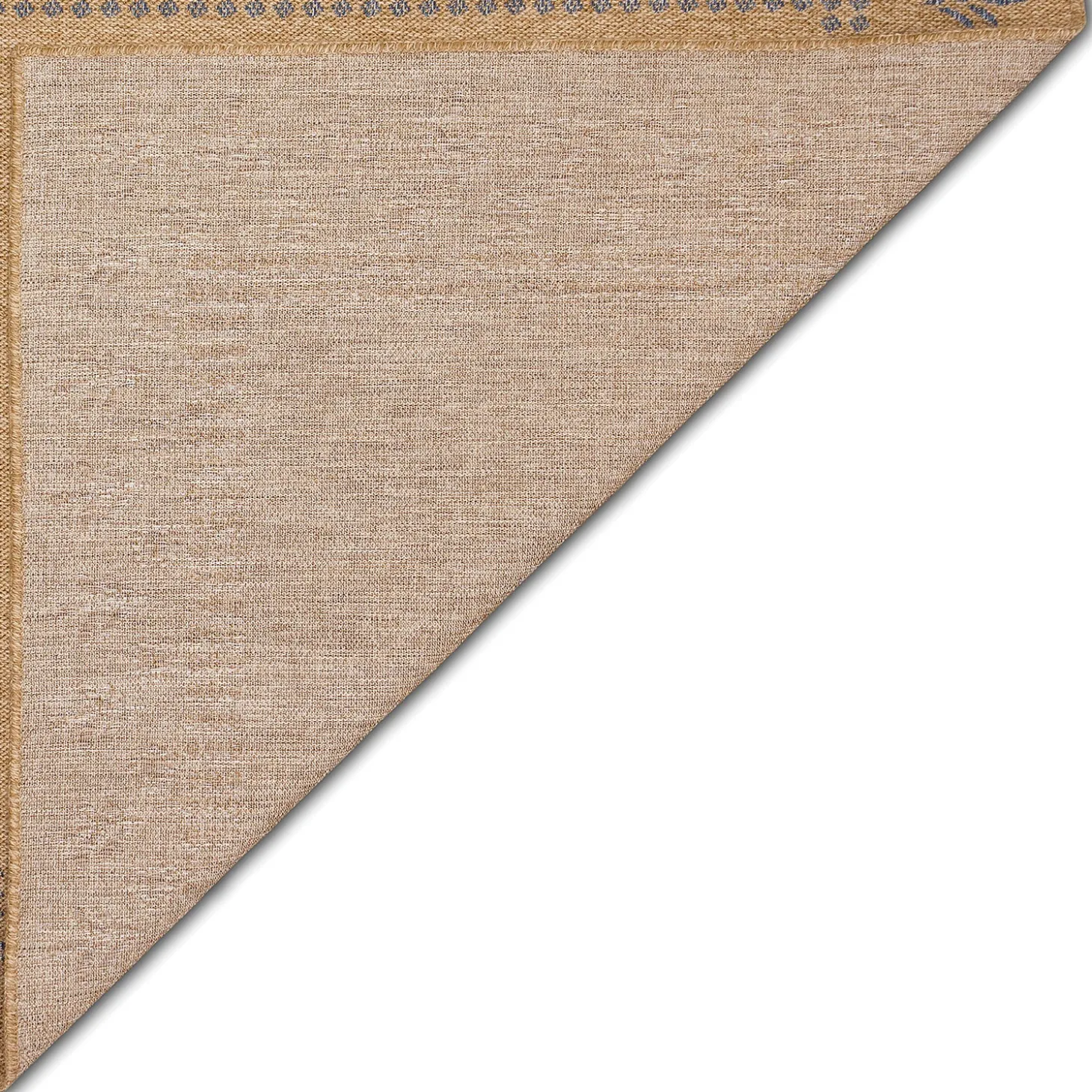 Area Rugs>Plow & Hearth Indoor/Outdoor Toulouse Block Print Rug, 6'6" x 9'4"