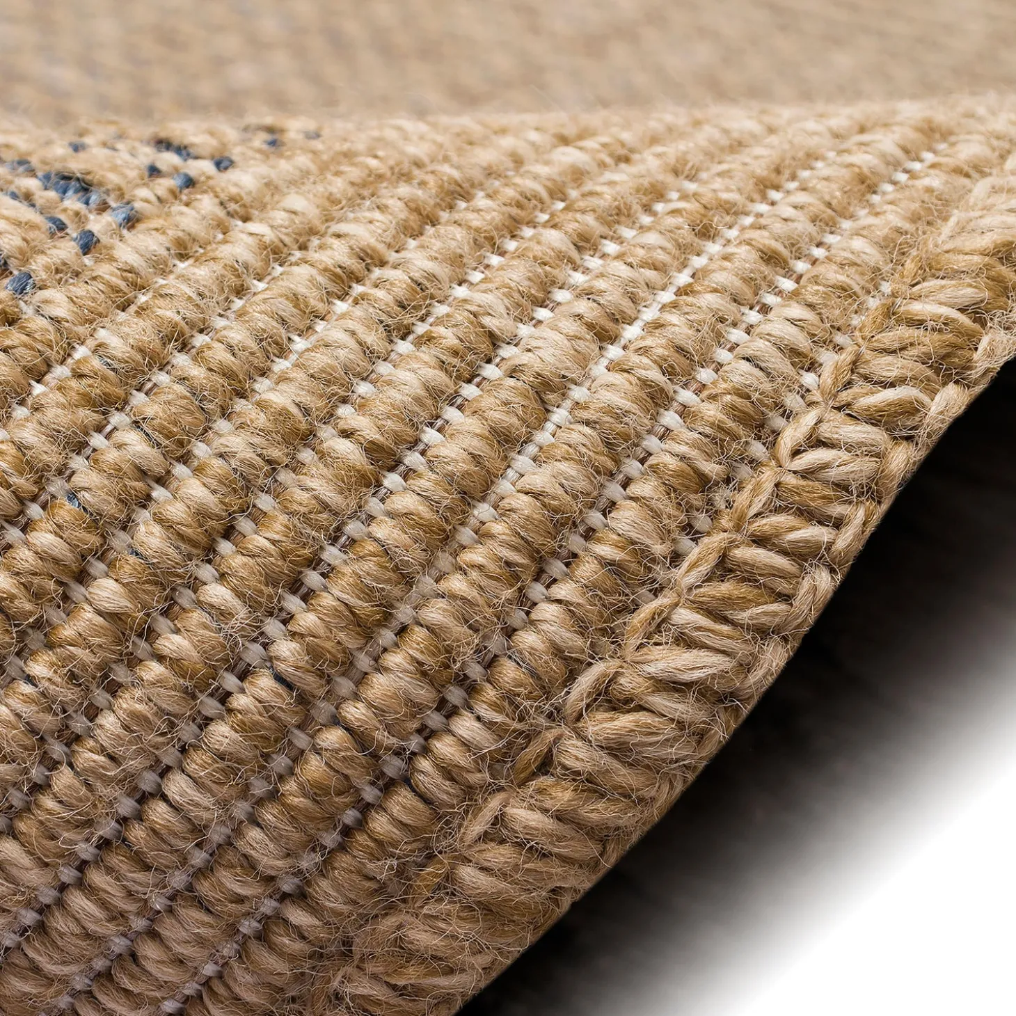 Area Rugs>Plow & Hearth Indoor/Outdoor Toulouse Border Print Rug, 5'3" X 7'3"