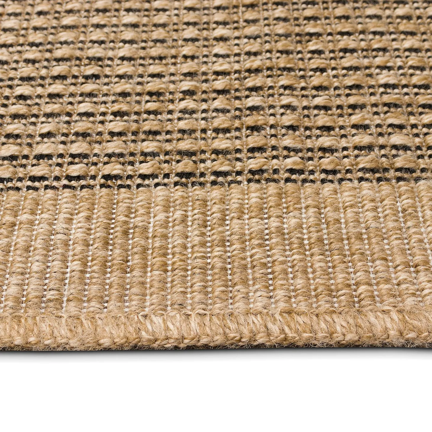 Area Rugs>Plow & Hearth Indoor/Outdoor Toulouse Border Print Rug, 5'3" X 7'3"