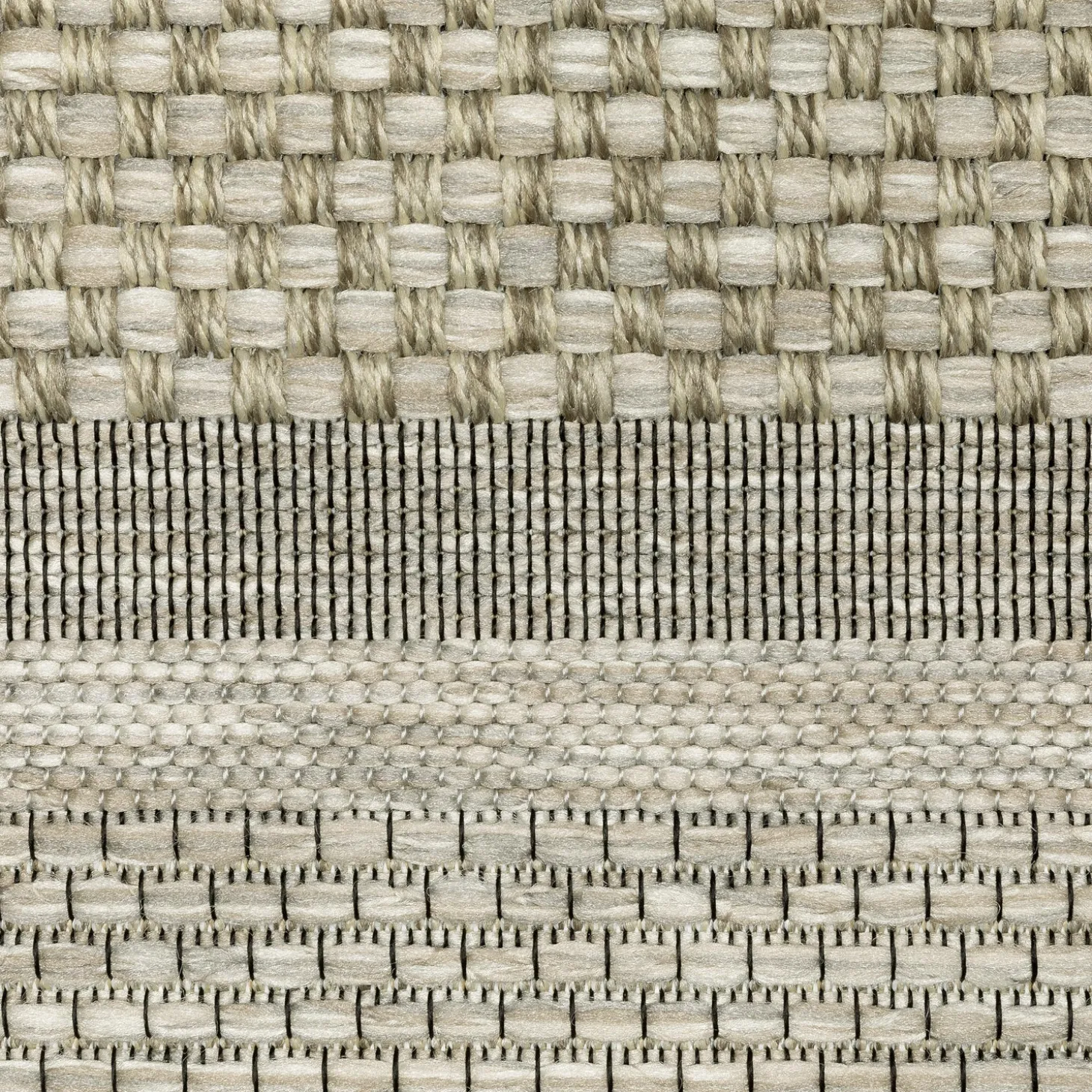 Area Rugs>Plow & Hearth Indoor/Outdoor Yucatan Border Polypropylene Rug, 7'10" x 10'