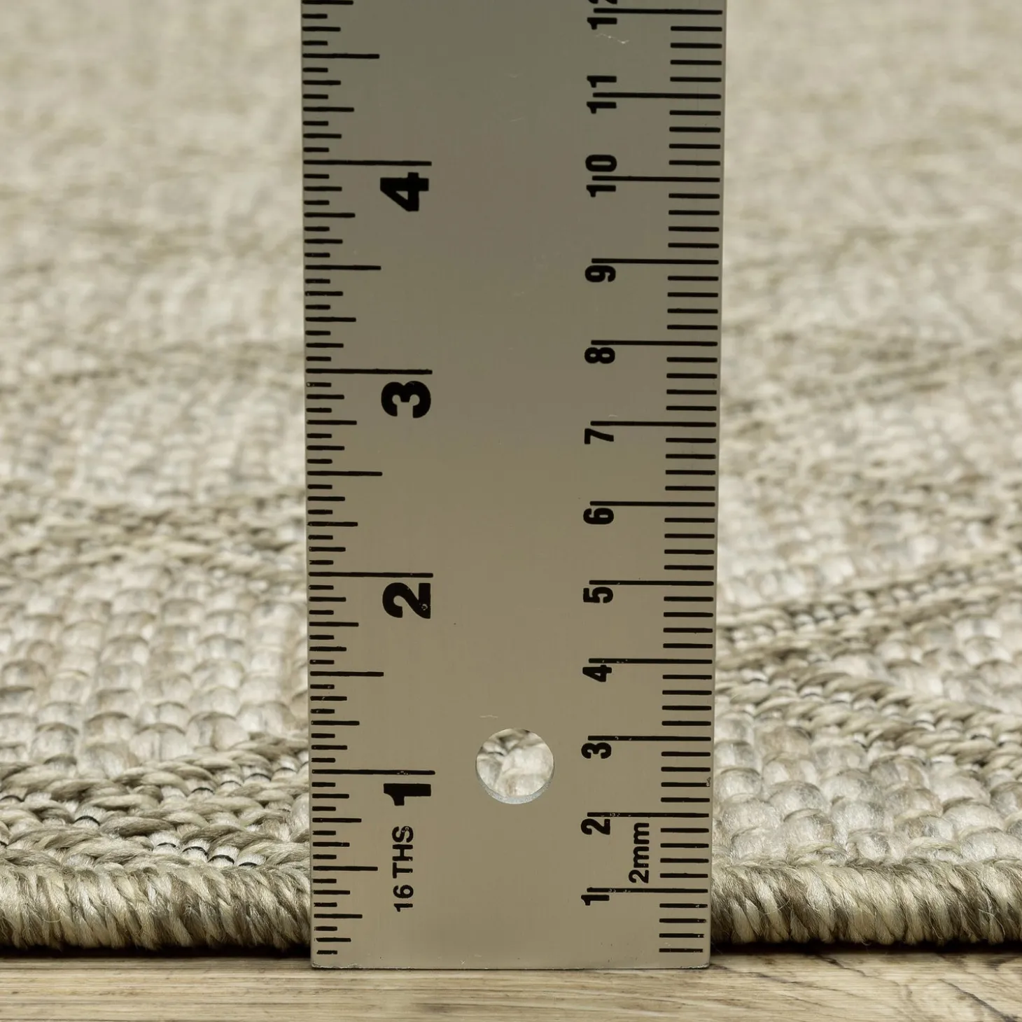 Area Rugs>Plow & Hearth Indoor/Outdoor Yucatan Lattice Polypropylene Rug, 9'10" x 12'10" Beige
