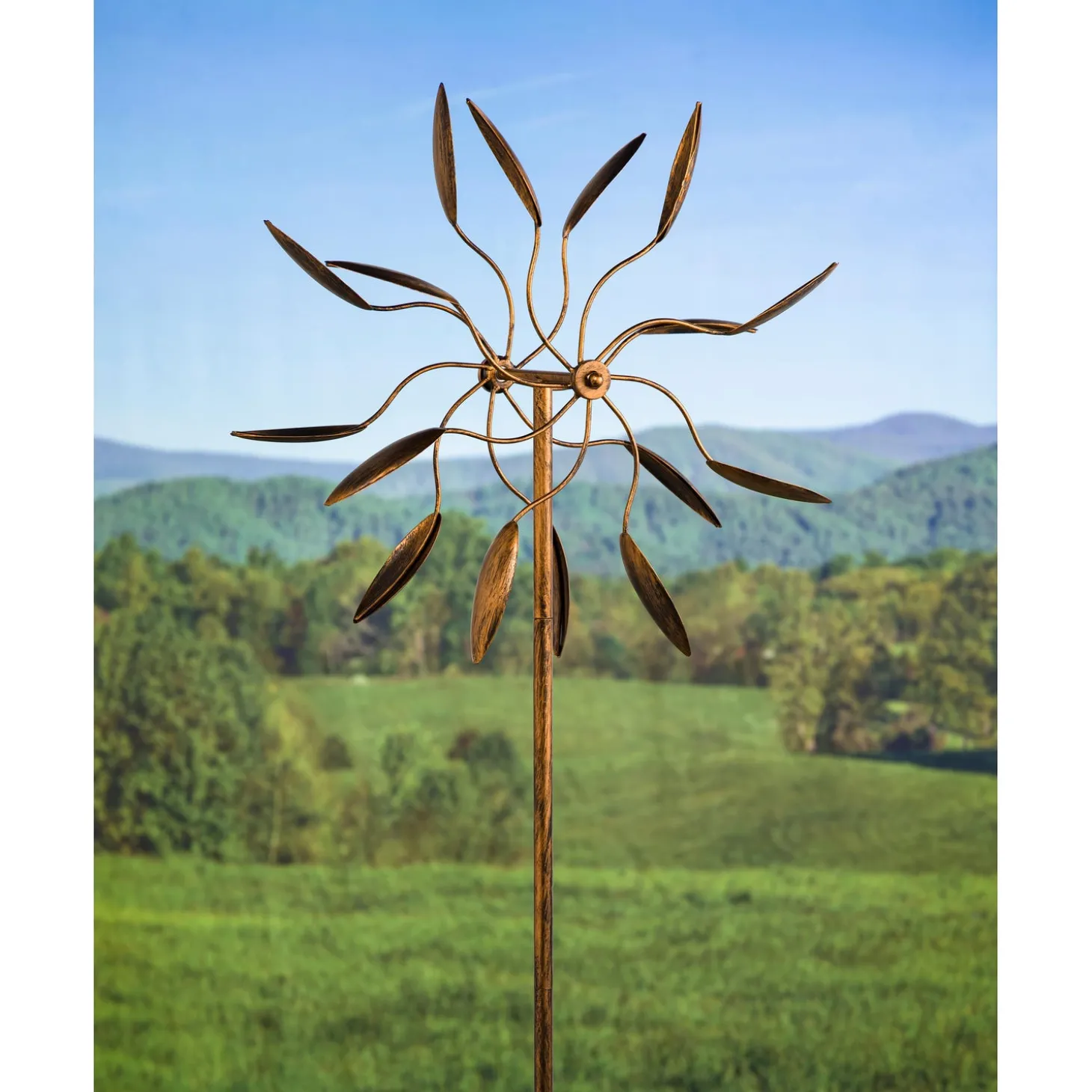 Wind Spinners>Plow & Hearth Kinetic Garden Art, Twirler