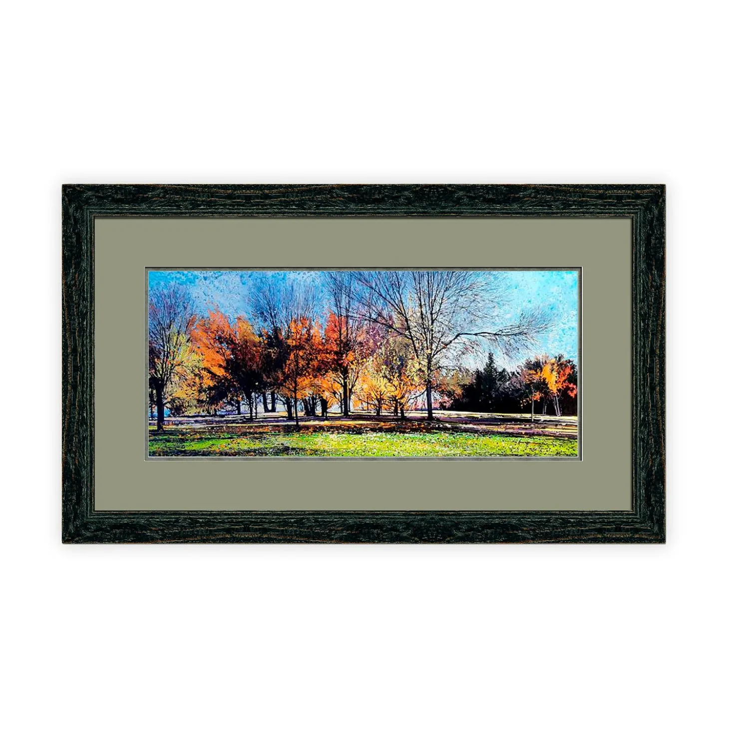 Wall Art>Plow & Hearth Last Time Together Framed Wall Art Painting