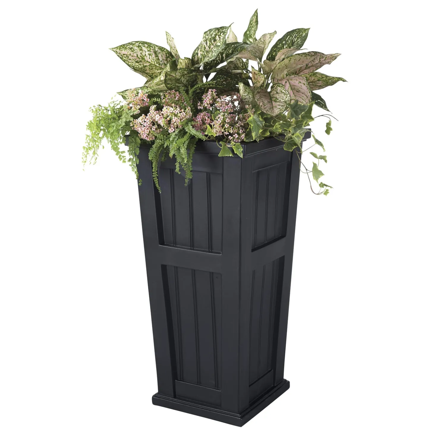 Planters & Plant Stands>Plow & Hearth Lexington Tall Self-Watering Planter, 32"H