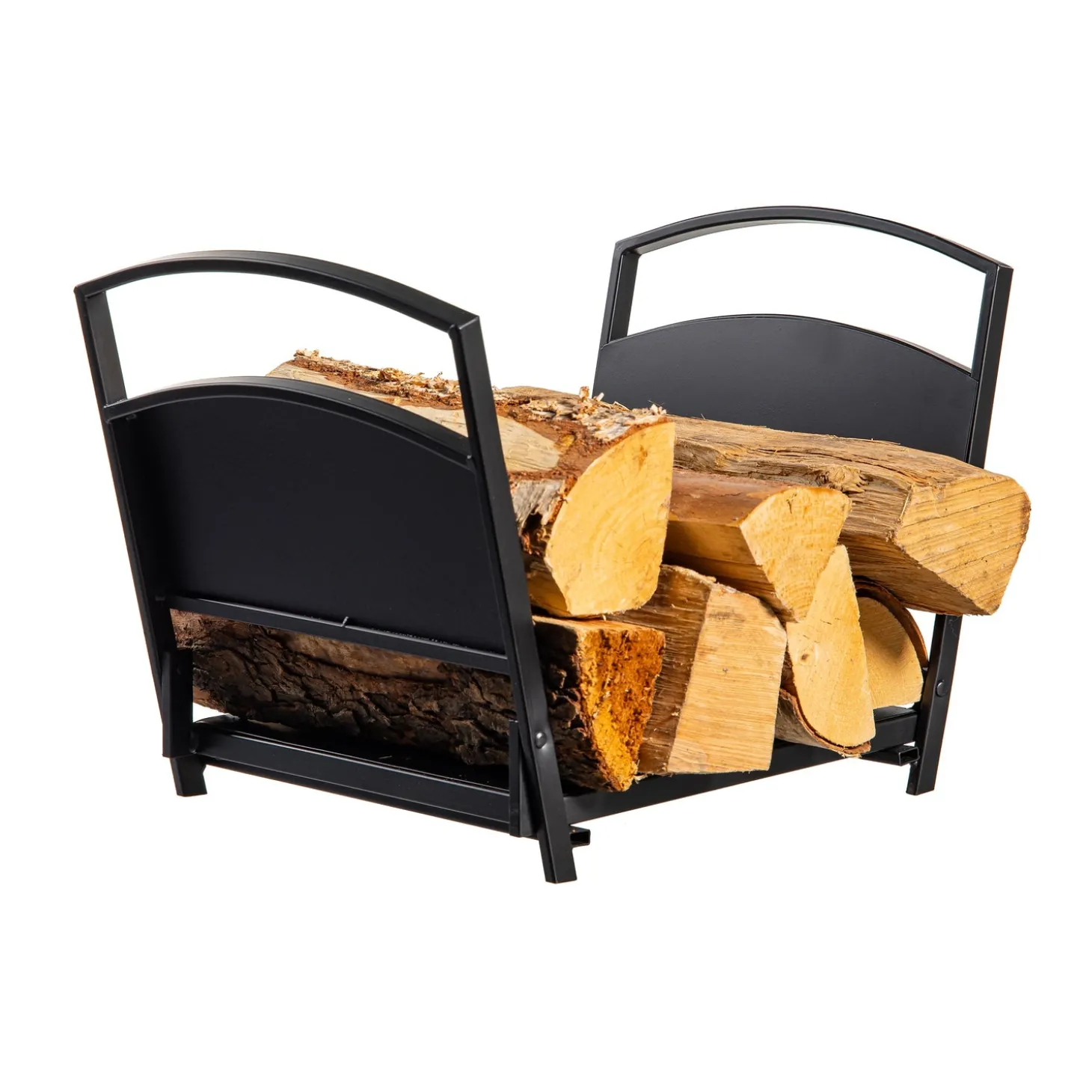 Wood Storage & Wood Racks>Plow & Hearth Log Holder