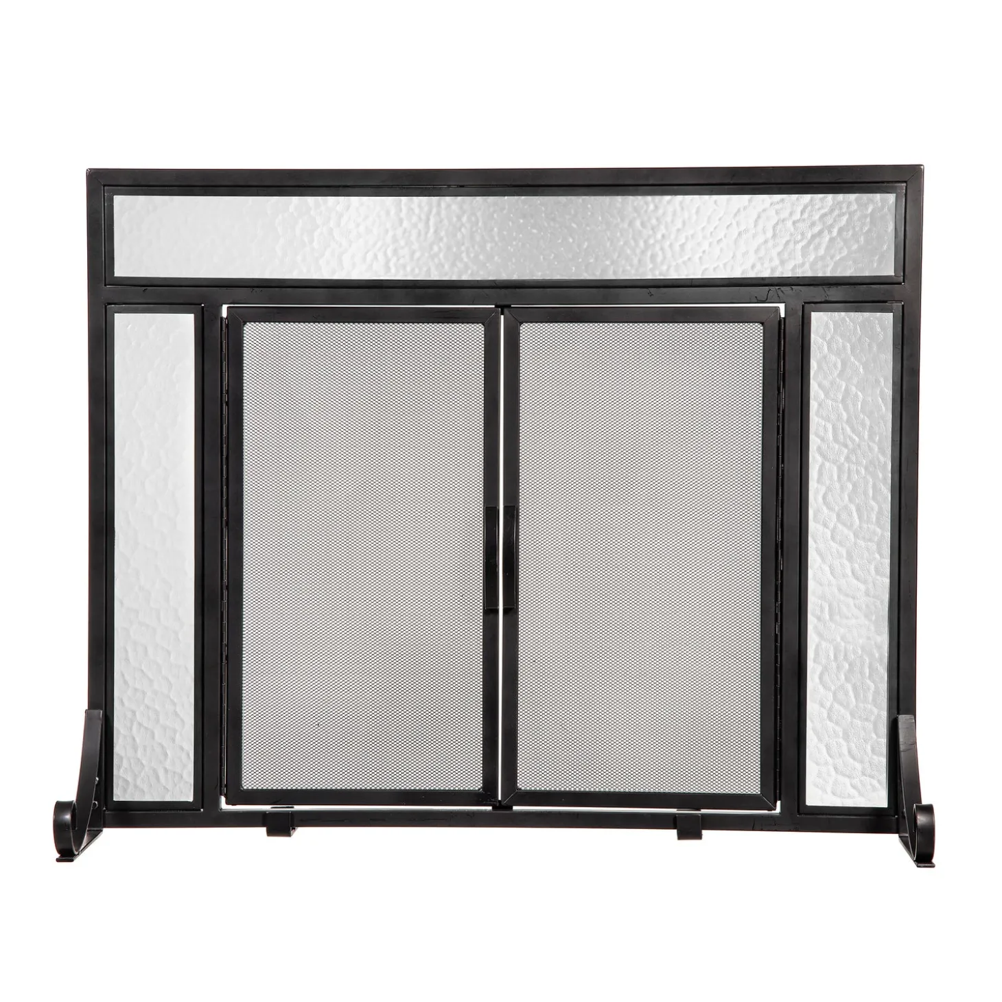 Fireplace Screens With Doors>Plow & Hearth Manchester Fireplace Screen (Petite)