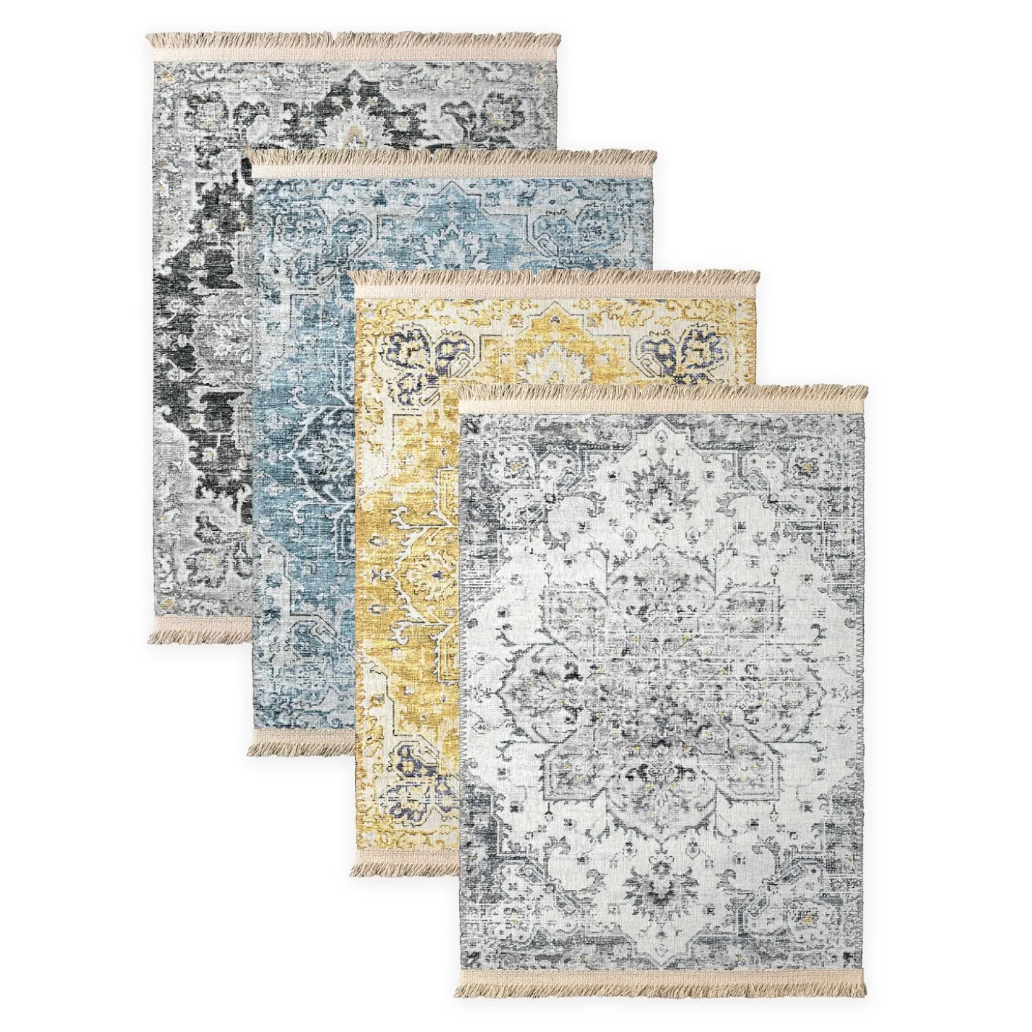 Area Rugs>Plow & Hearth Marietta Diamond Rug, 9' x 12'