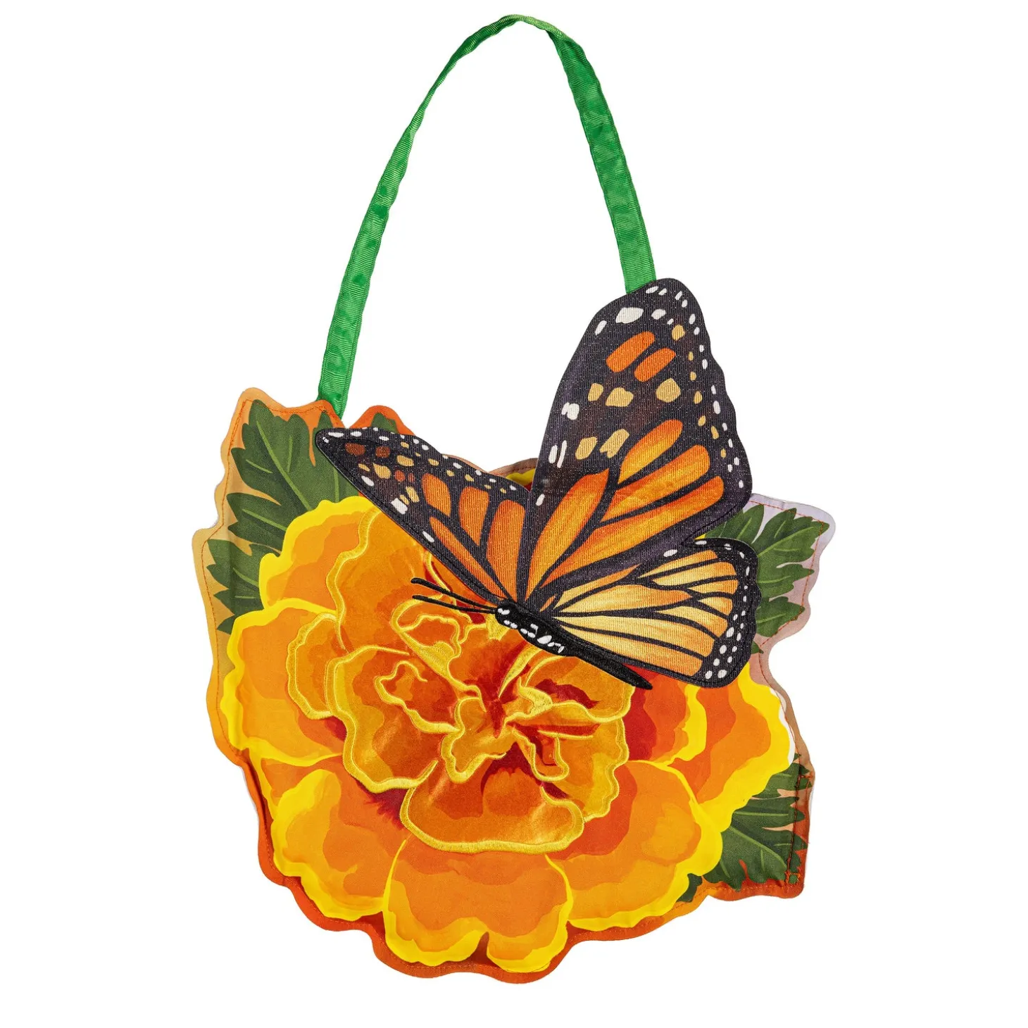 Fabric Door Hangers>Plow & Hearth Mariposa Melody Butterfly Door Décor