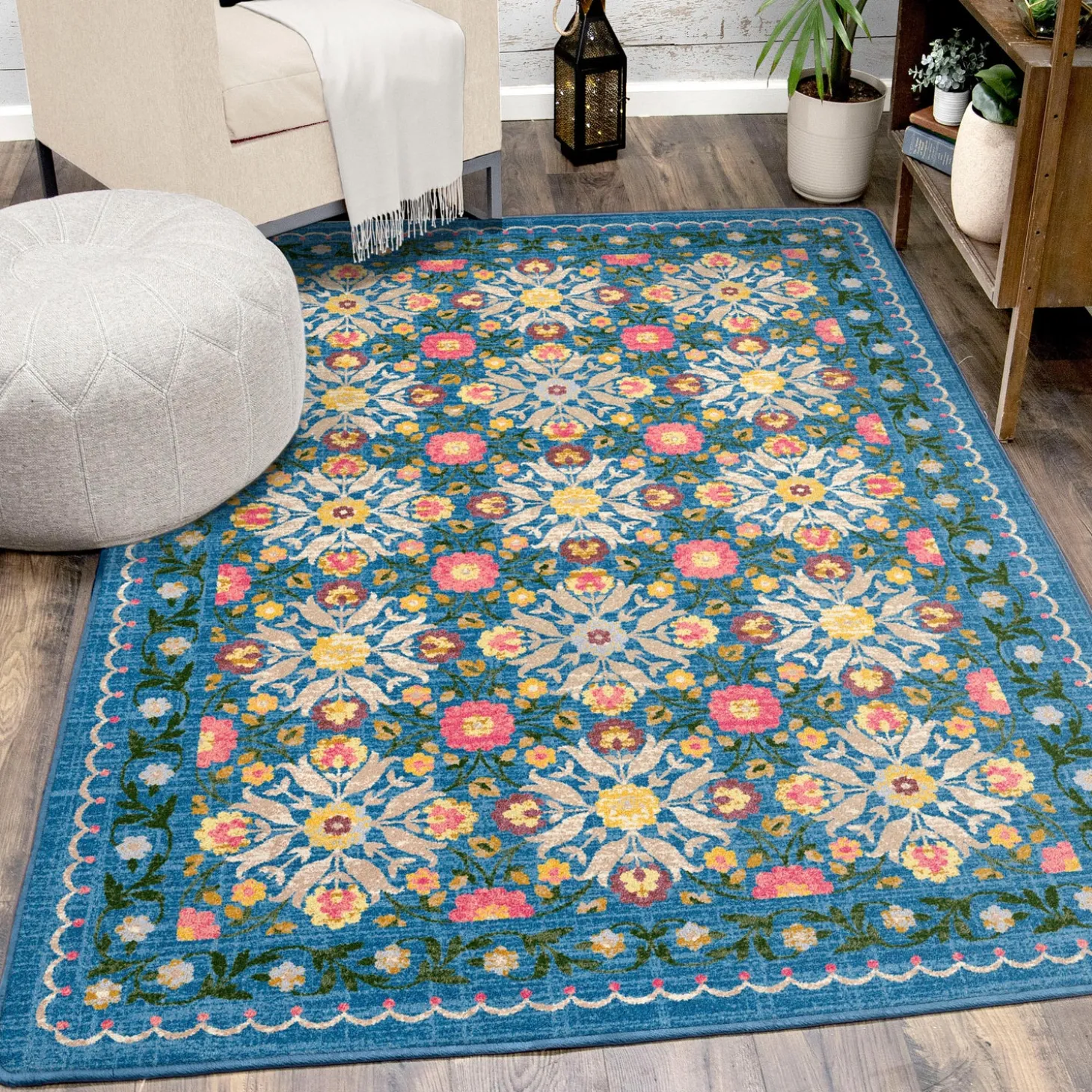 Area Rugs>Plow & Hearth Meadow EnduraStran Rug, 5' x 8'