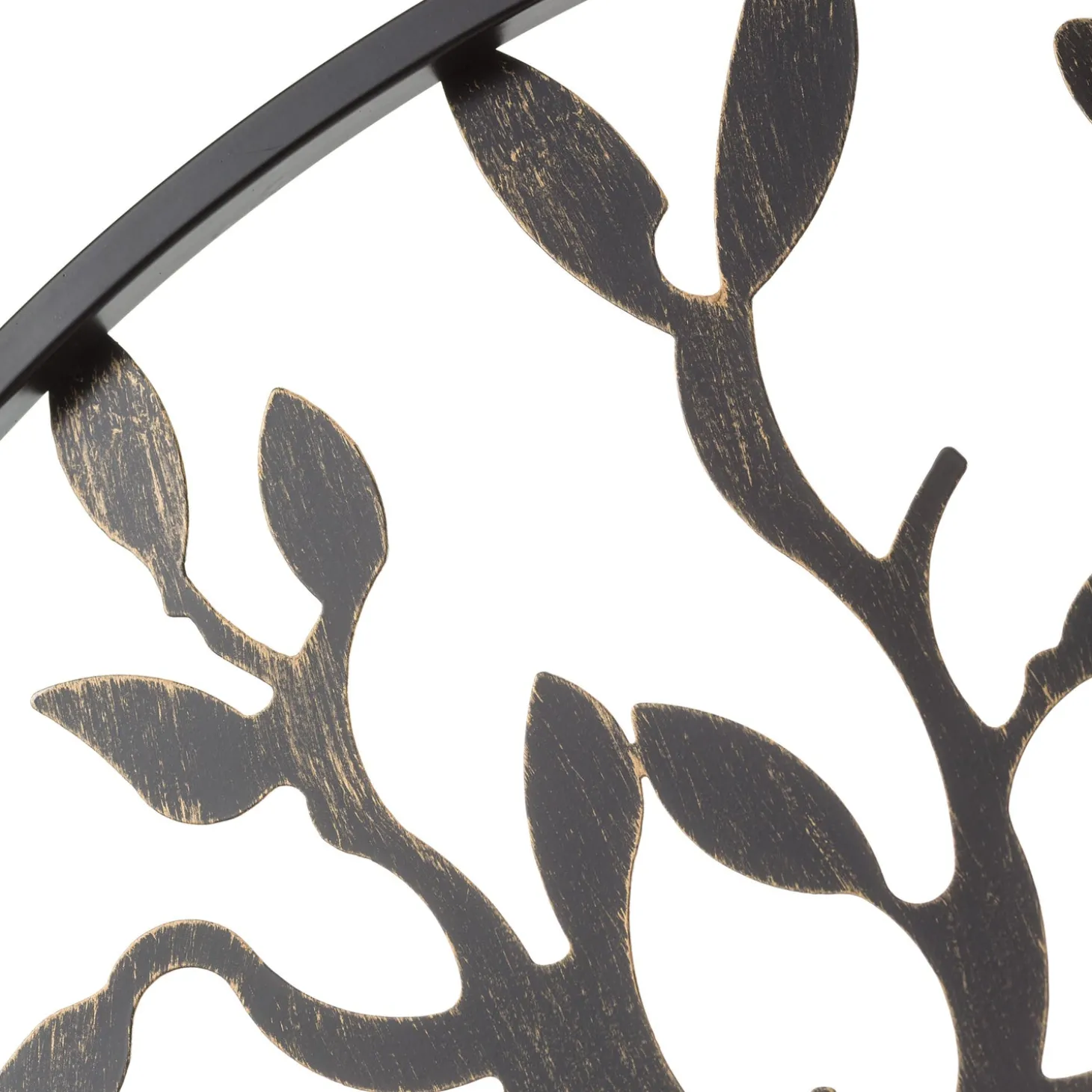 Garden Stakes | Arbors & Trellises>Plow & Hearth Metal Arched Stand-Alone Garden Gate with Tree of Life Design