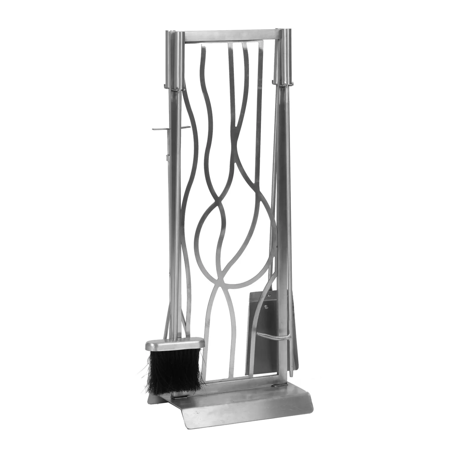 Fireplace Tool Sets>Plow & Hearth Modern Abstract Hearth Tool Set