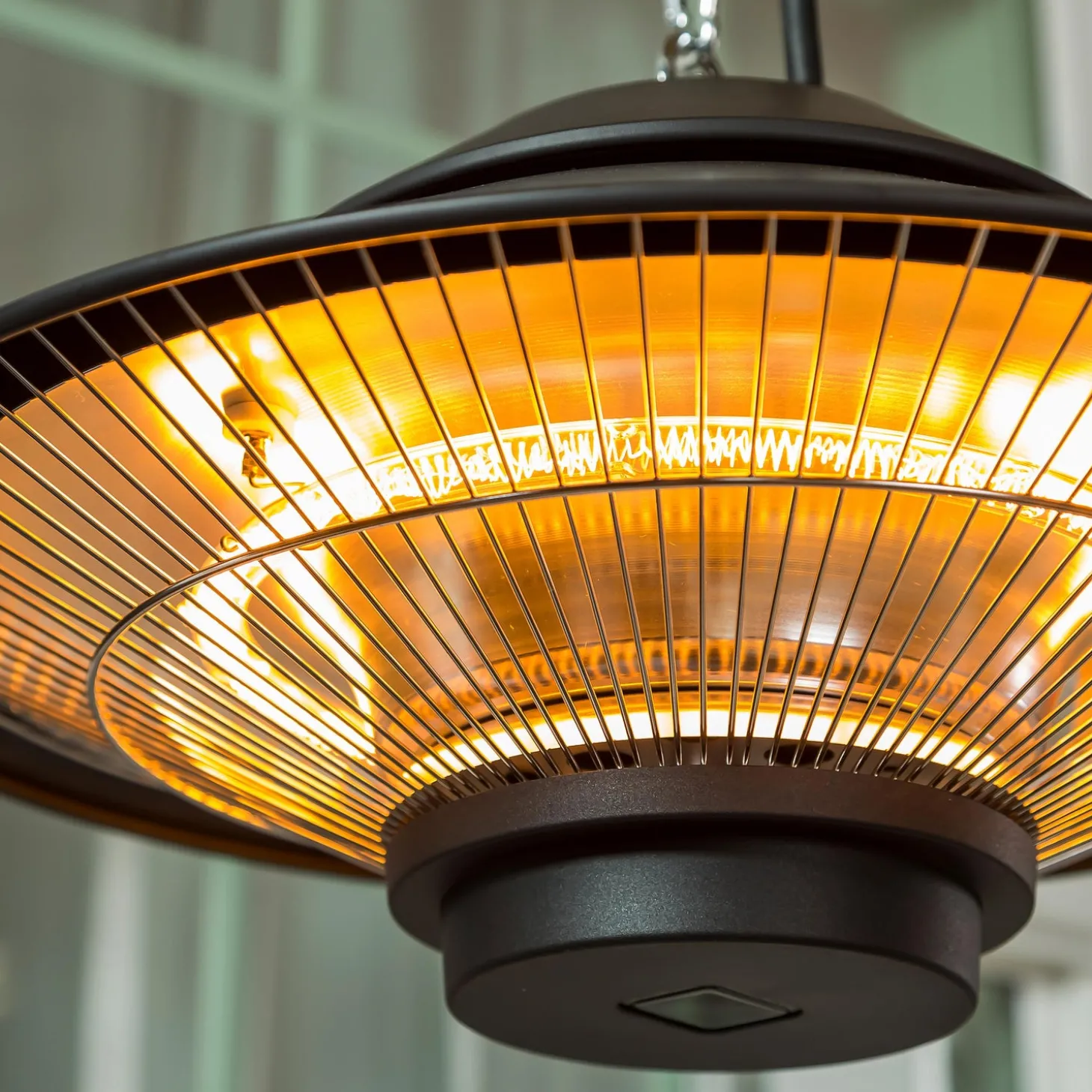 Outdoor Lamps>Plow & Hearth Outdoor Lamp & Lighting, LED Lantern, Hanging Halogen Lamp, 17"L
