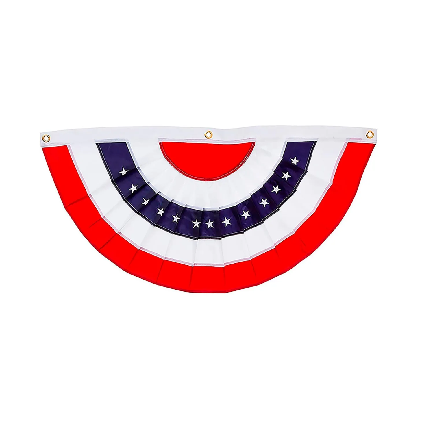 Bunting & Banners>Plow & Hearth Patriotic Bunting, Medium