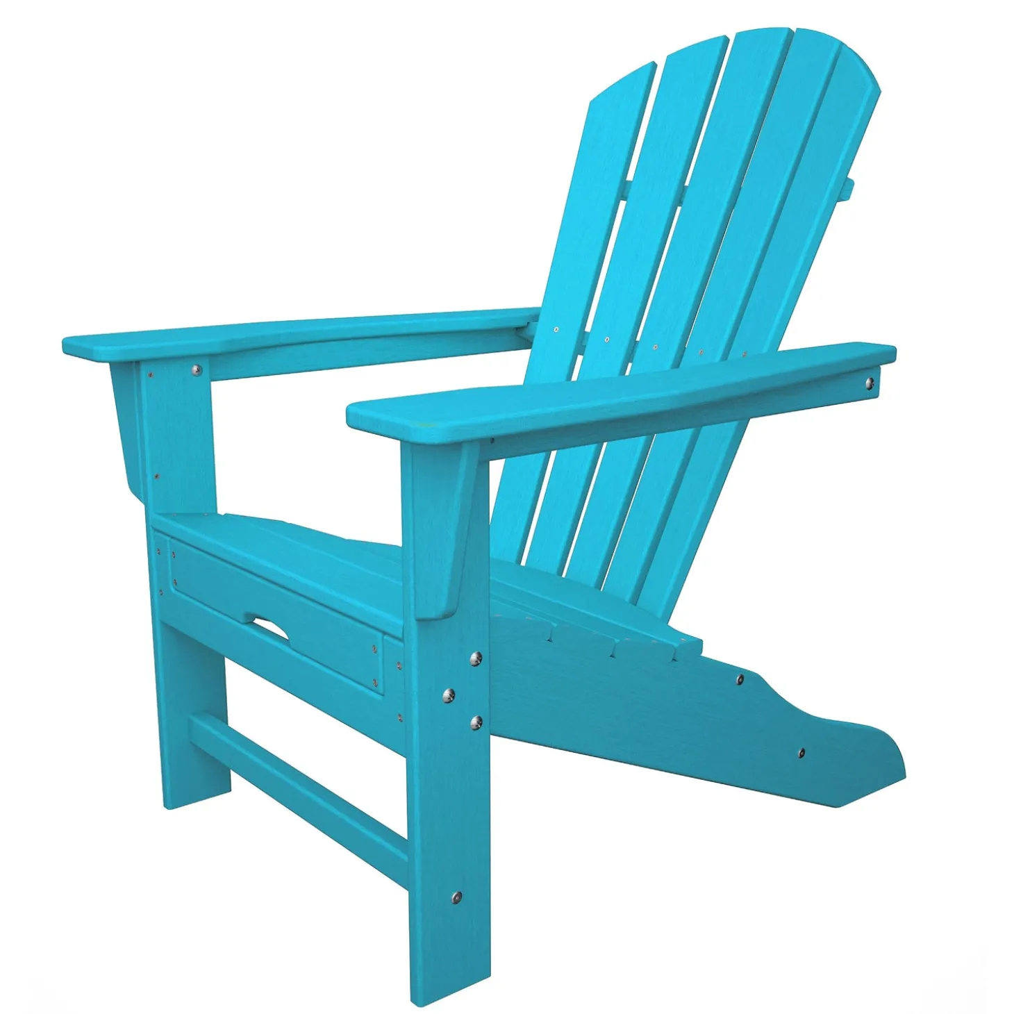 Chairs & Rockers | Rockers & Gliders>Plow & Hearth POLYWOOD® Adirondack Chair with Hideaway Ottoman