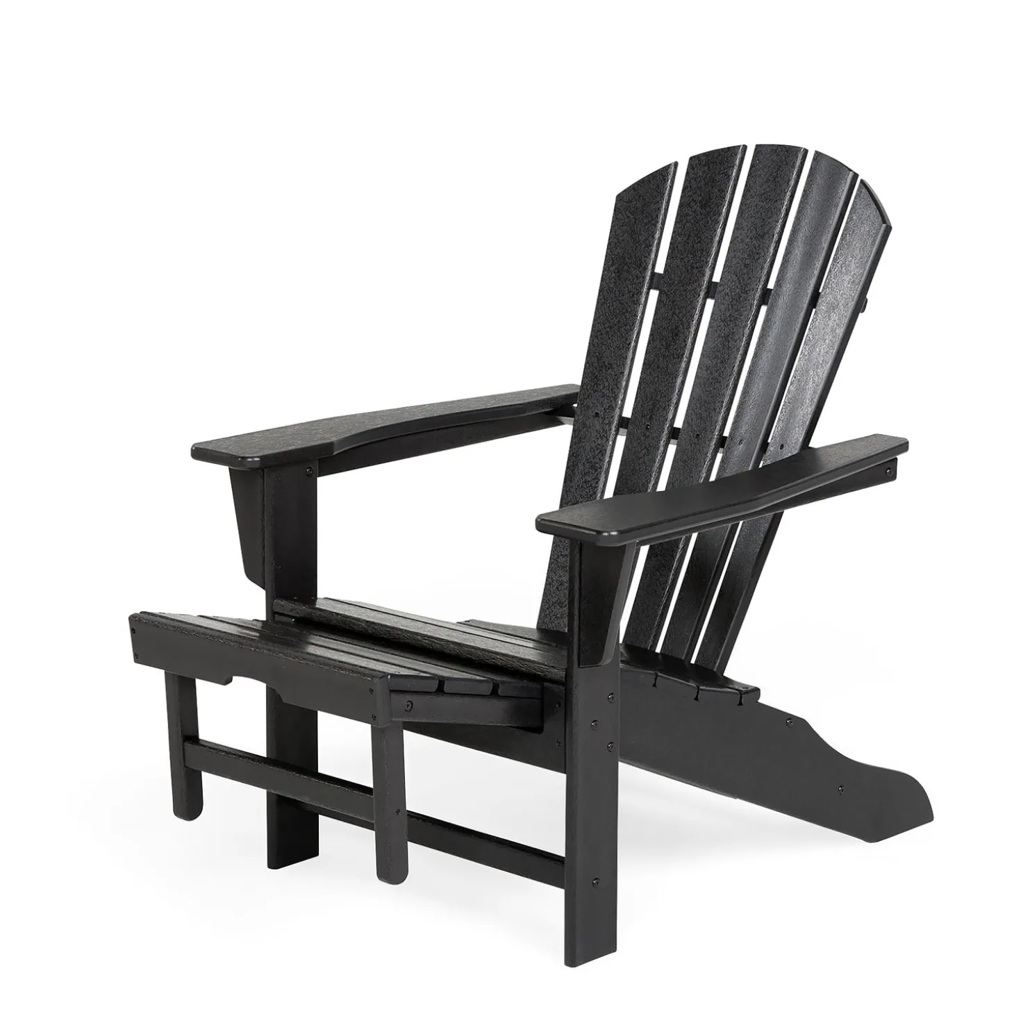 Chairs & Rockers | Rockers & Gliders>Plow & Hearth POLYWOOD® Adirondack Chair with Hideaway Ottoman