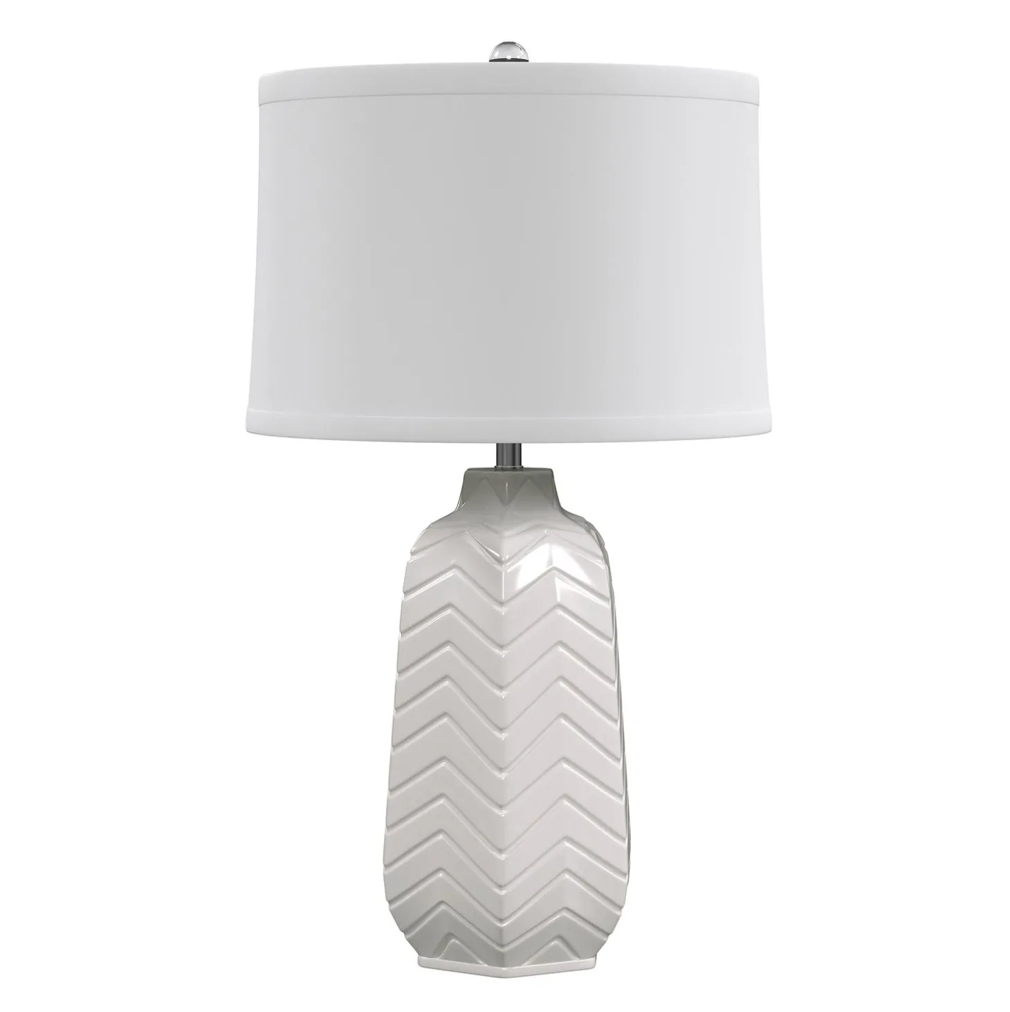 Lamps & Lighting>Plow & Hearth Pristine White Table Lamp