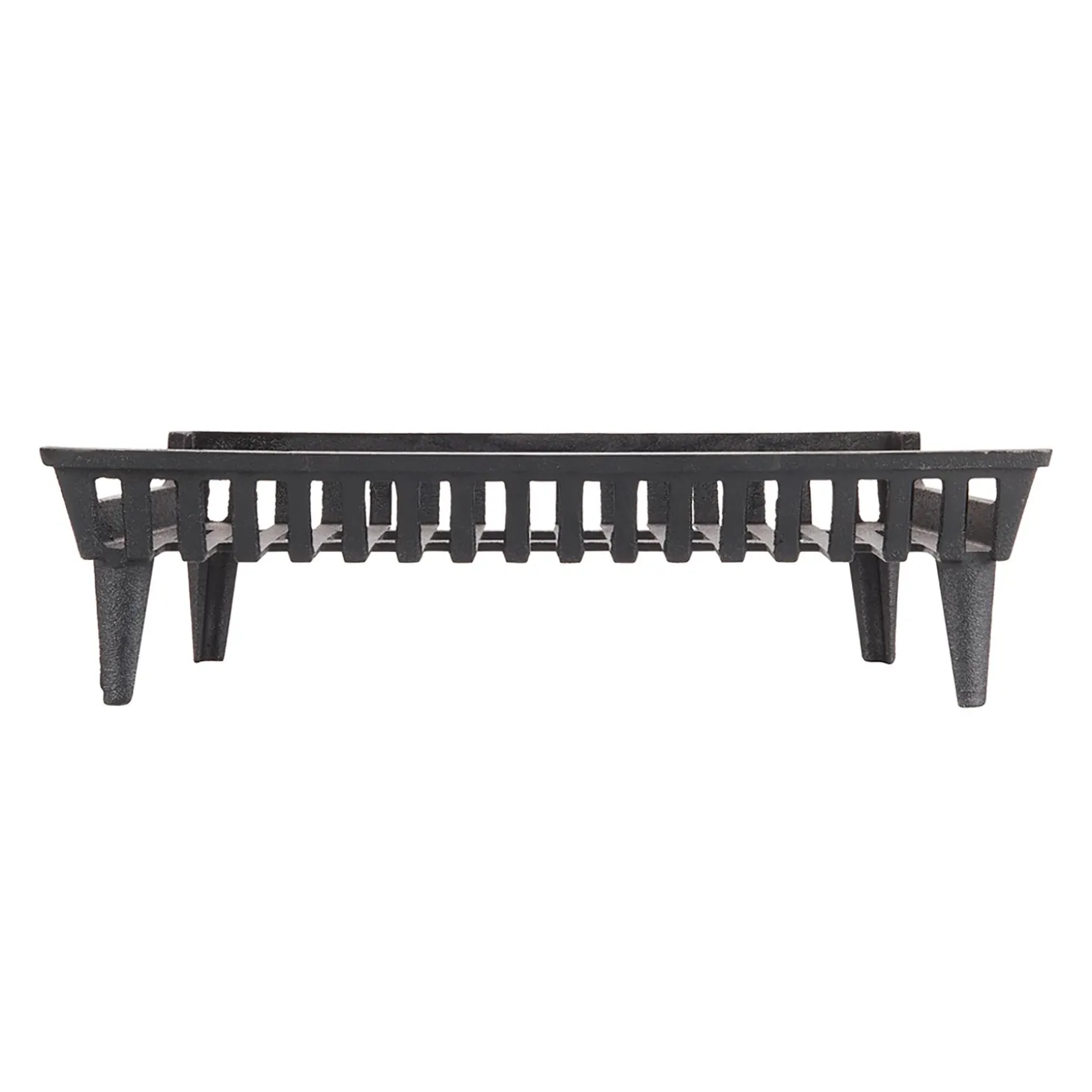 Fireplace Grates & Firebacks>Plow & Hearth 27"Flat Bottom Fireplace Grate