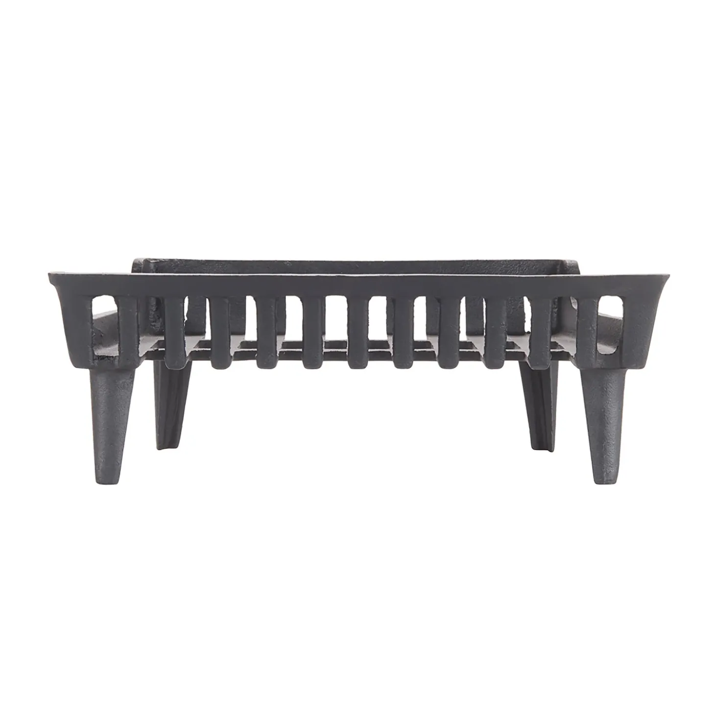 Fireplace Grates & Firebacks>Plow & Hearth 20"Flat-Bottom Fireplace Grate