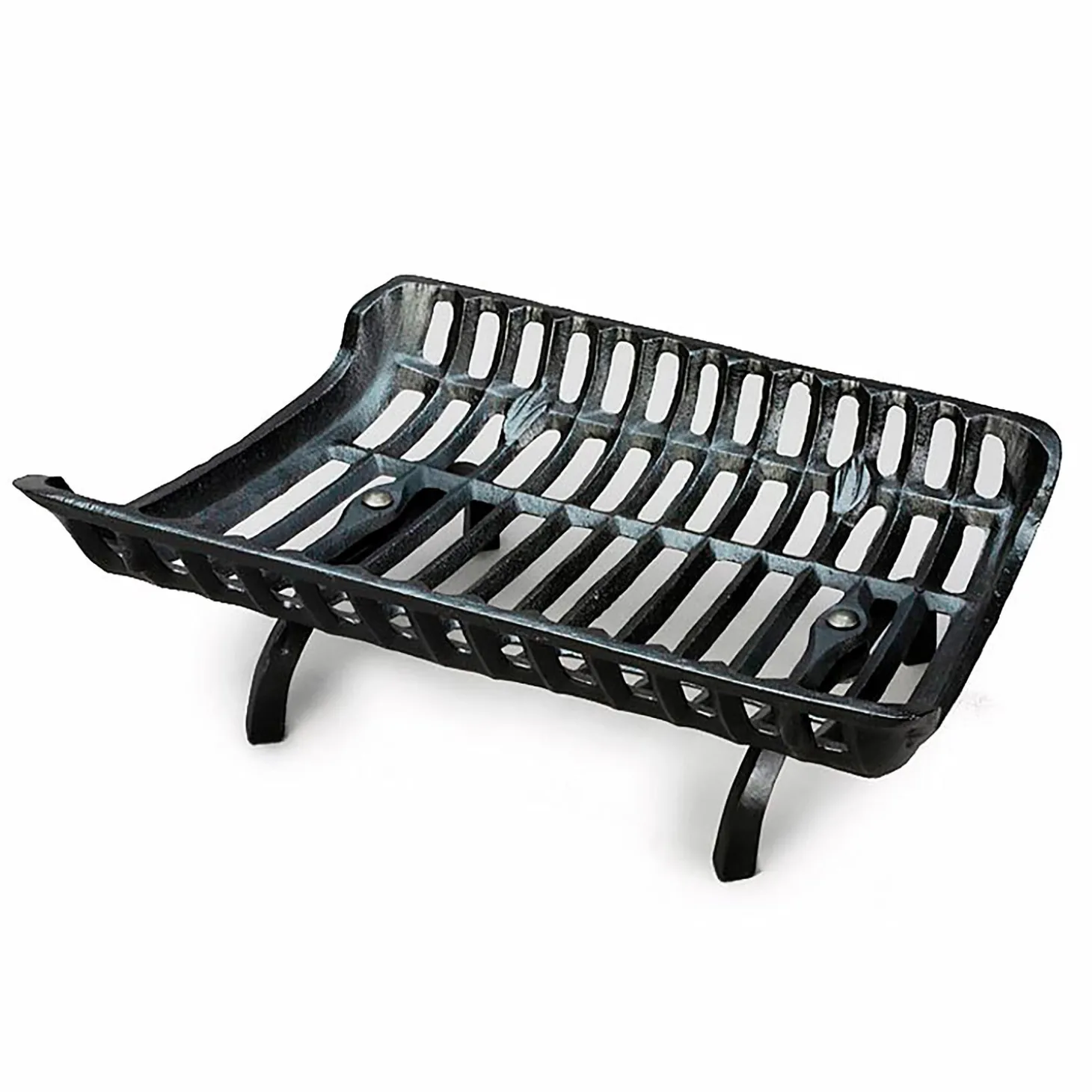 Fireplace Grates & Firebacks>Plow & Hearth 24"FW x 16"D x 20-1/2"RW Short Leg