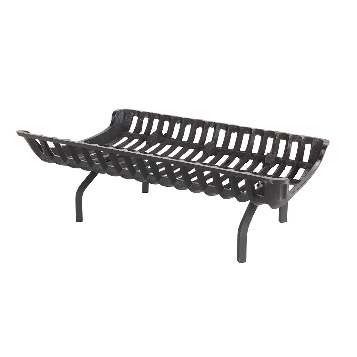 Fireplace Grates & Firebacks>Plow & Hearth 28"FW x 16"D x 23-3/4"RW Tall Leg