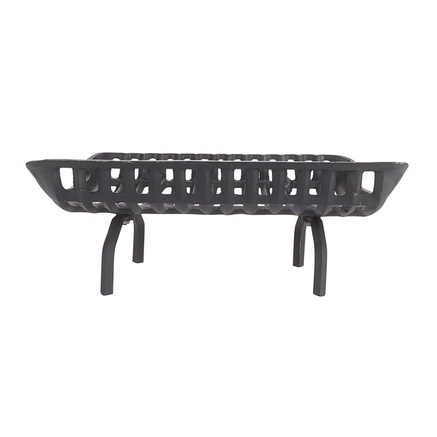 Fireplace Grates & Firebacks>Plow & Hearth 24"FW x 16"D x 20-1/2"RW Tall Leg