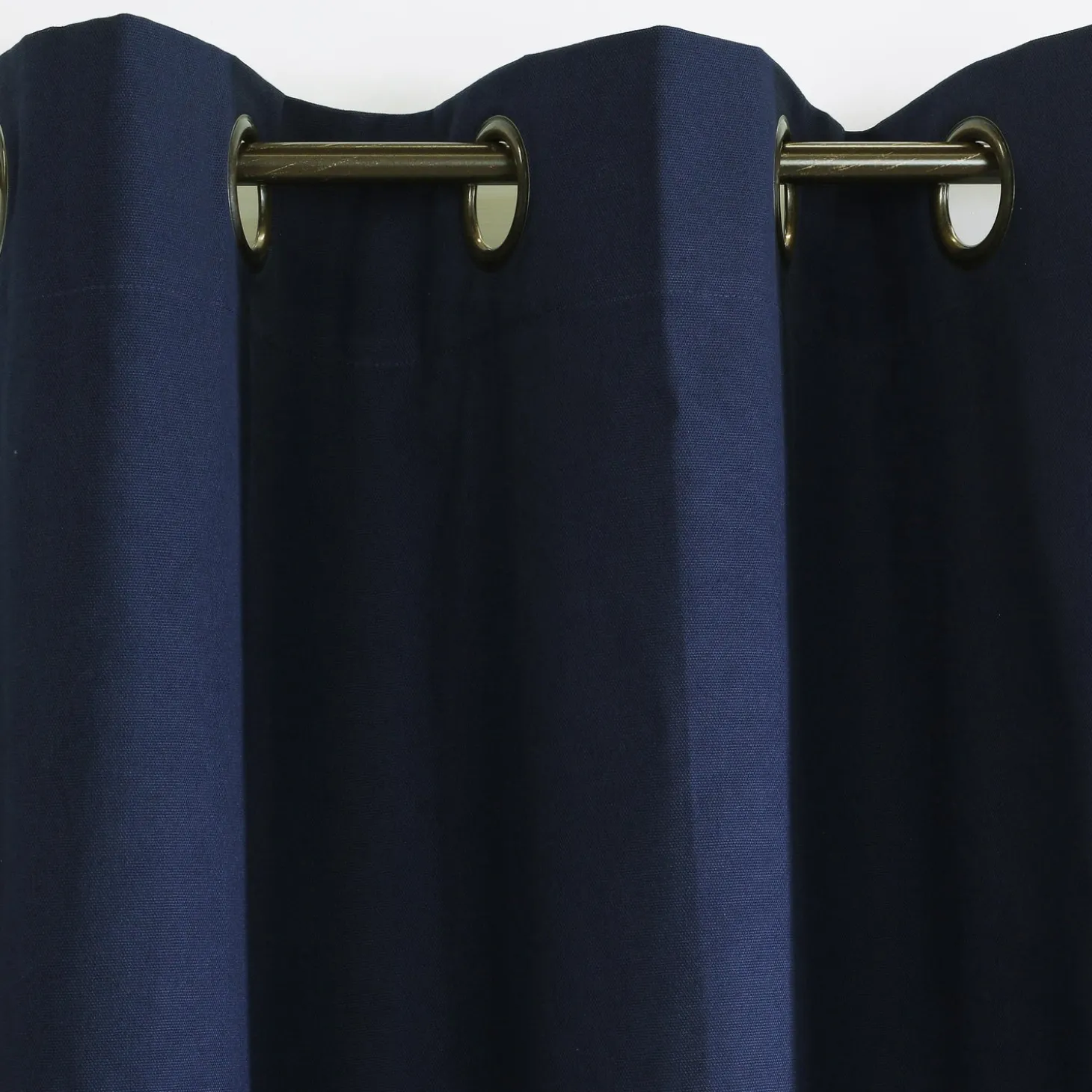 Curtain Panels>Plow & Hearth 84"L Double-Width Thermalogic Energy Efficient Insulated Solid Grommet-Top Curtain Pair