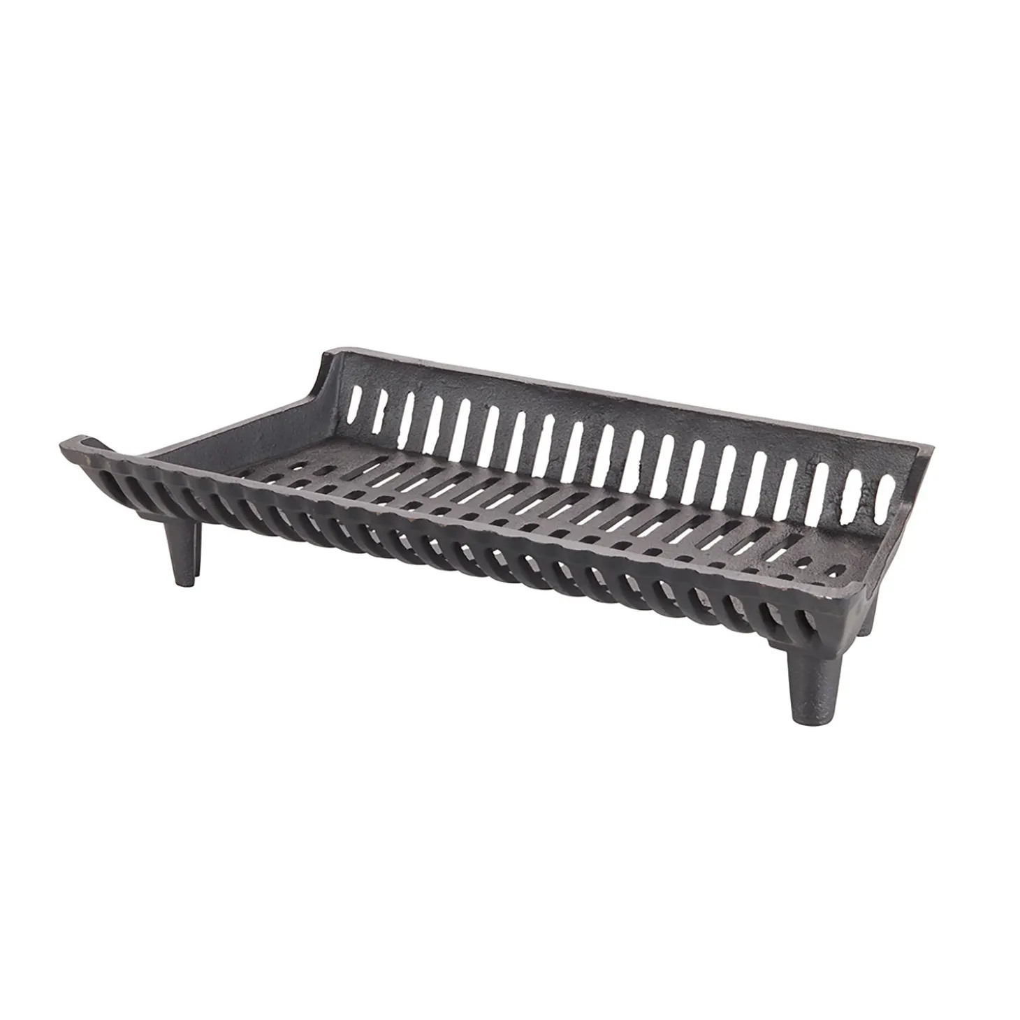 Fireplace Grates & Firebacks>Plow & Hearth 27"x 12"-2"Leg Franklin Fireplace Grate