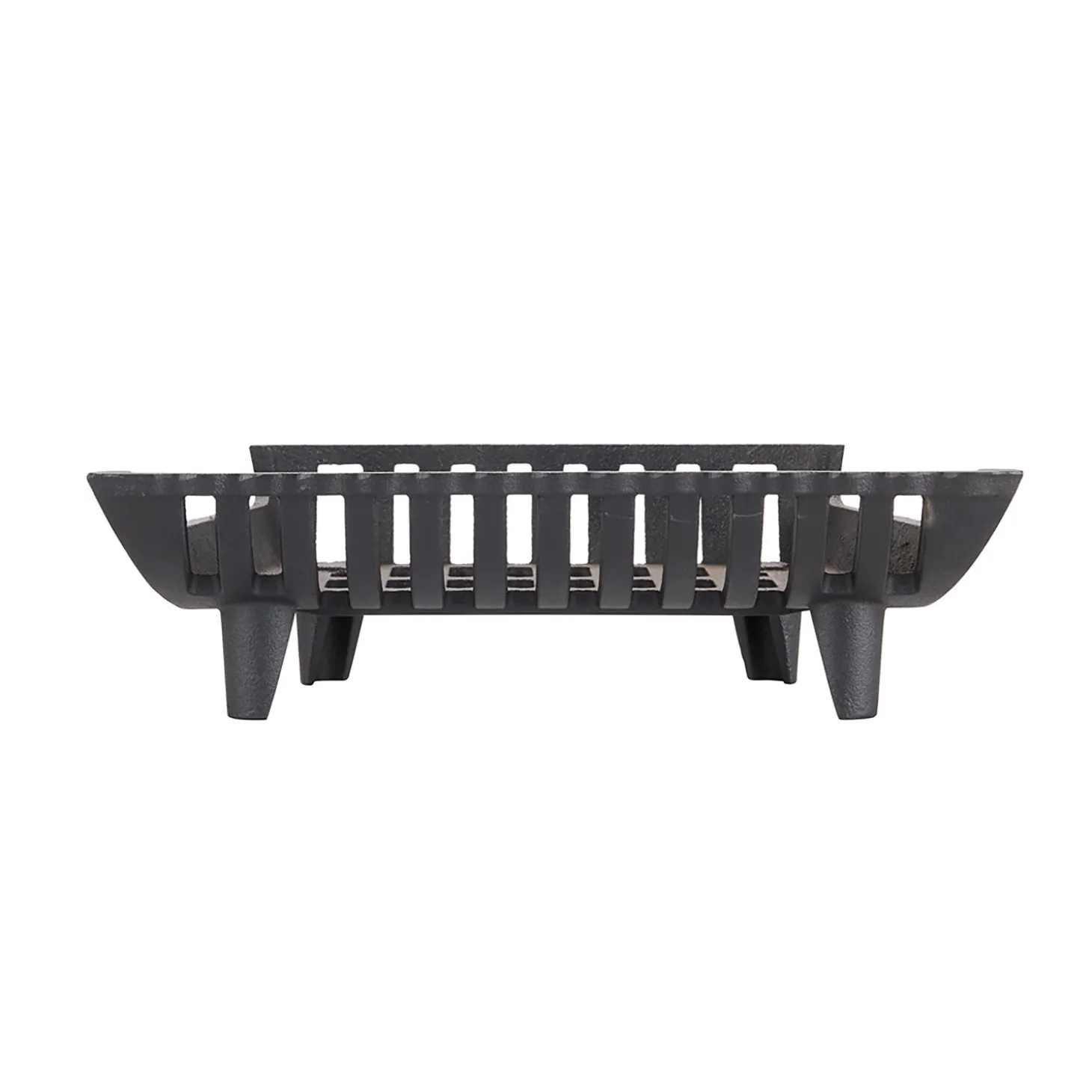 Fireplace Grates & Firebacks>Plow & Hearth 17"x 12"-2"Leg Franklin Fireplace Grate