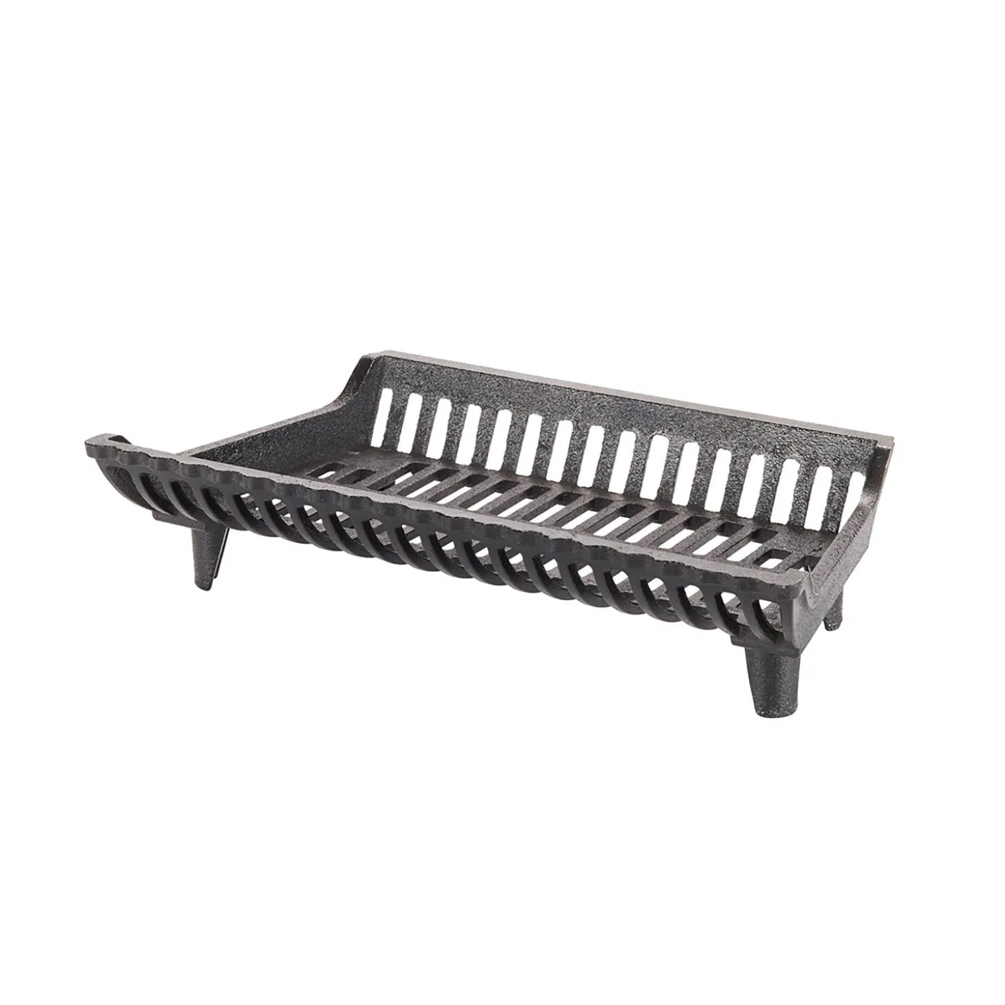 Fireplace Grates & Firebacks>Plow & Hearth 22"x 12"-2"Leg Franklin Fireplace Grate