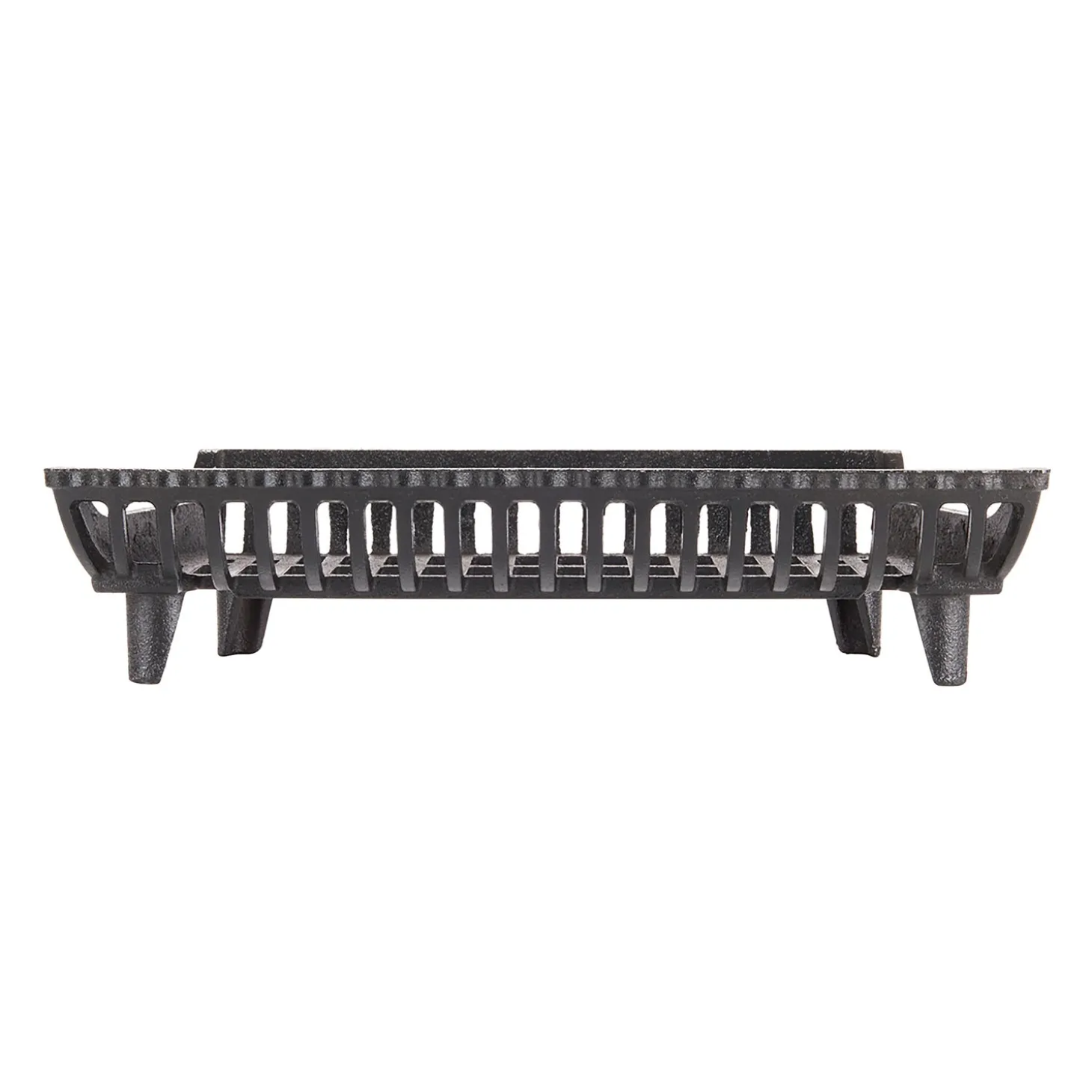 Fireplace Grates & Firebacks>Plow & Hearth 22"x 12"-2"Leg Franklin Fireplace Grate