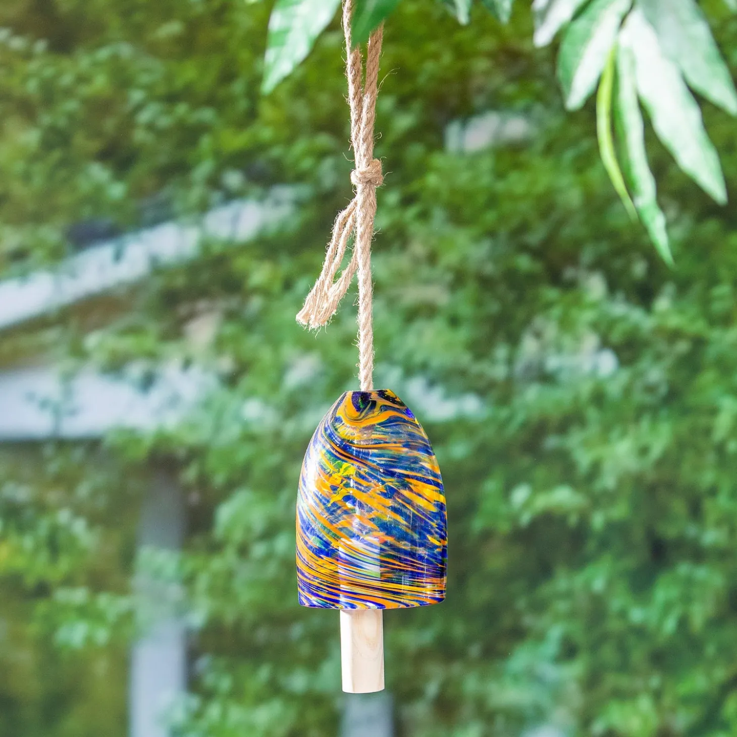 Wind Chimes & Mobiles>Plow & Hearth Royal Swirl Chime