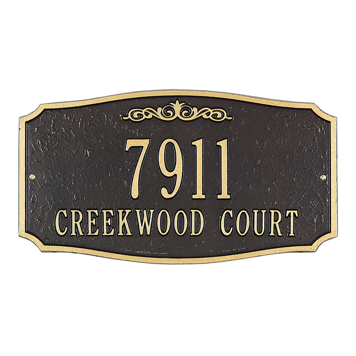 Address Signs & Wall Plaques>Plow & Hearth Scarborough Wall Plaque