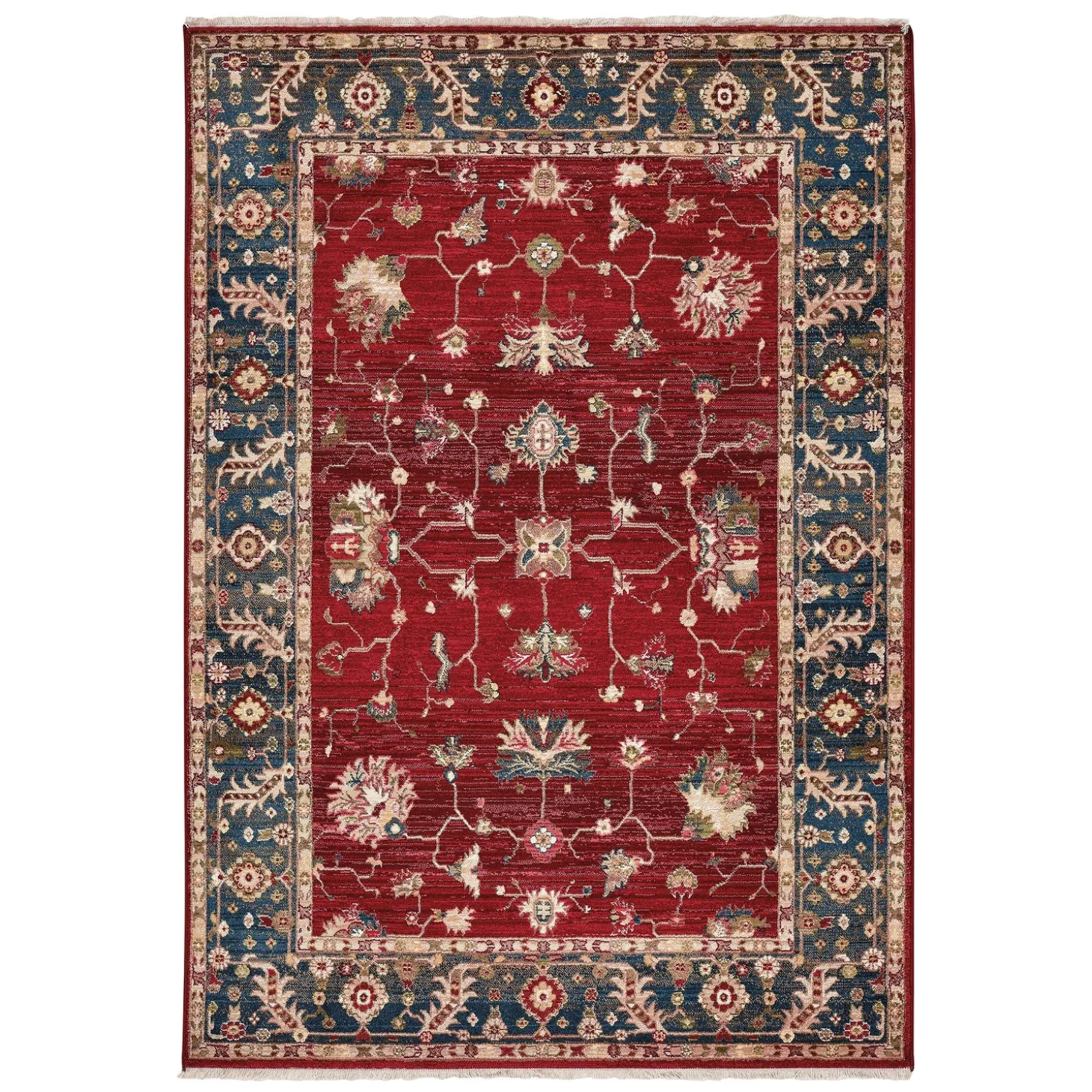 Area Rugs>Plow & Hearth Sheffield Keshan Polypropylene Rug, 8' x 10'