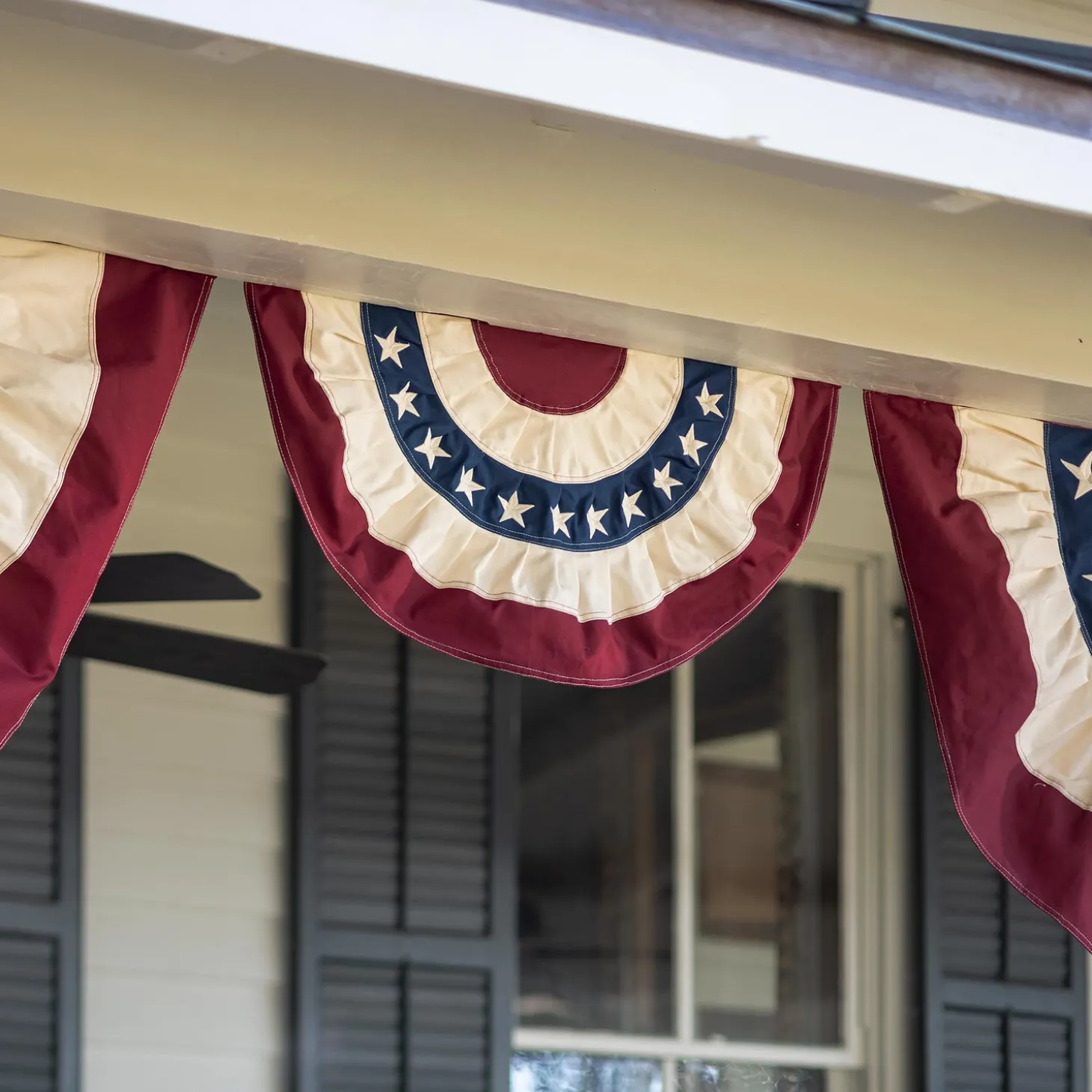 Bunting & Banners>Plow & Hearth Small Classic Cotton Bunting