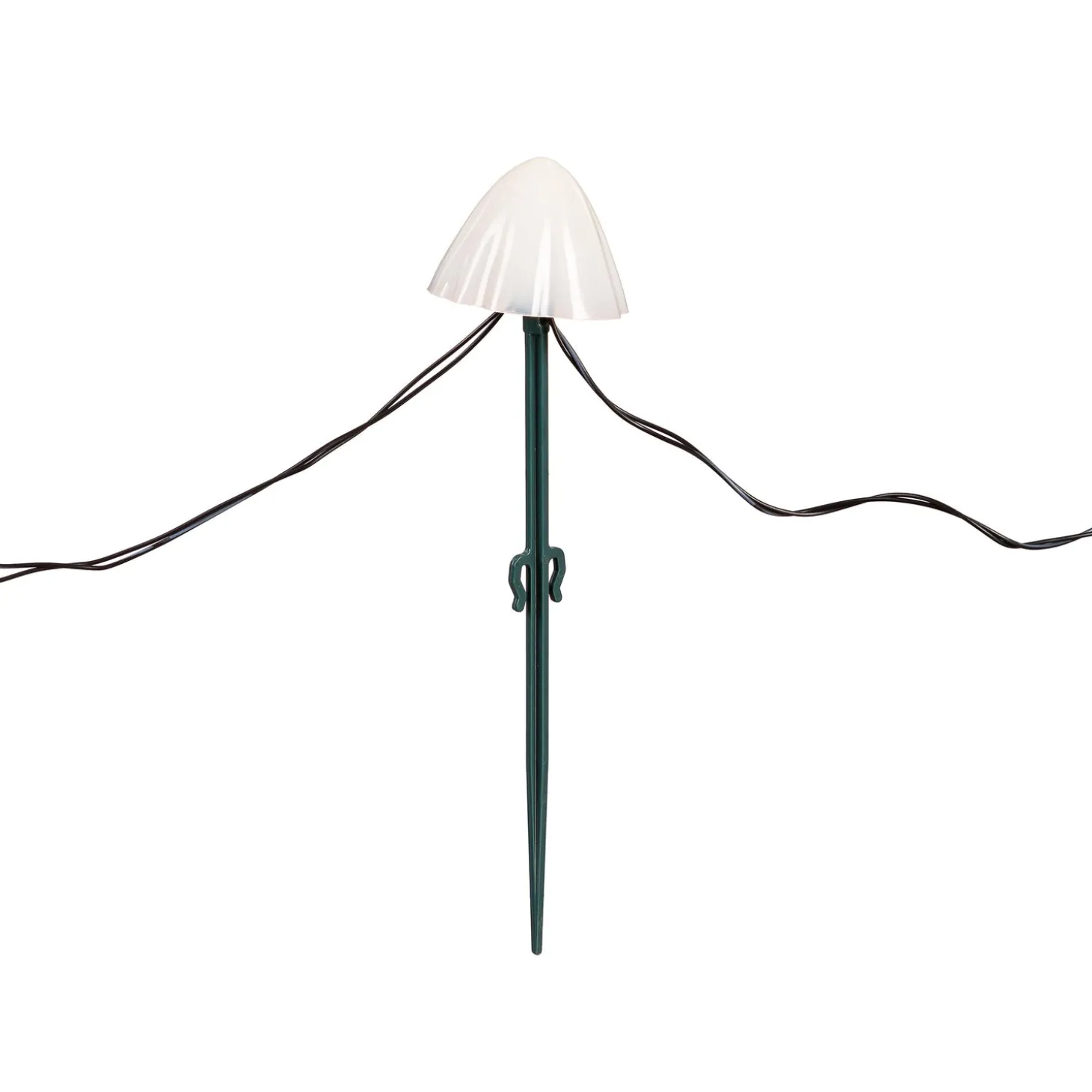 Garden Stakes | Solar Accents>Plow & Hearth Solar Mushroom String Light Stakes