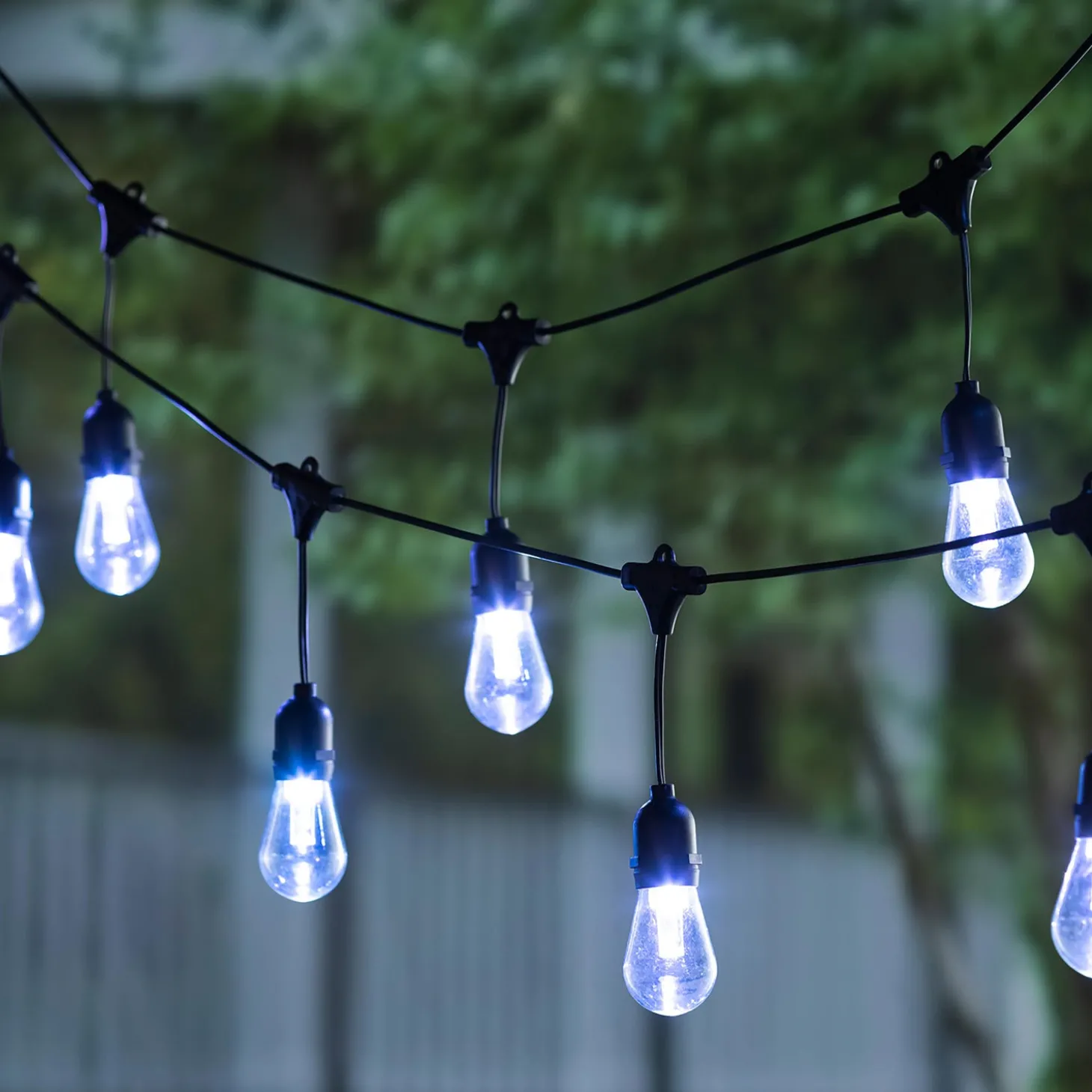 String Lights | Solar Lighting>Plow & Hearth Solar RGB String Lights