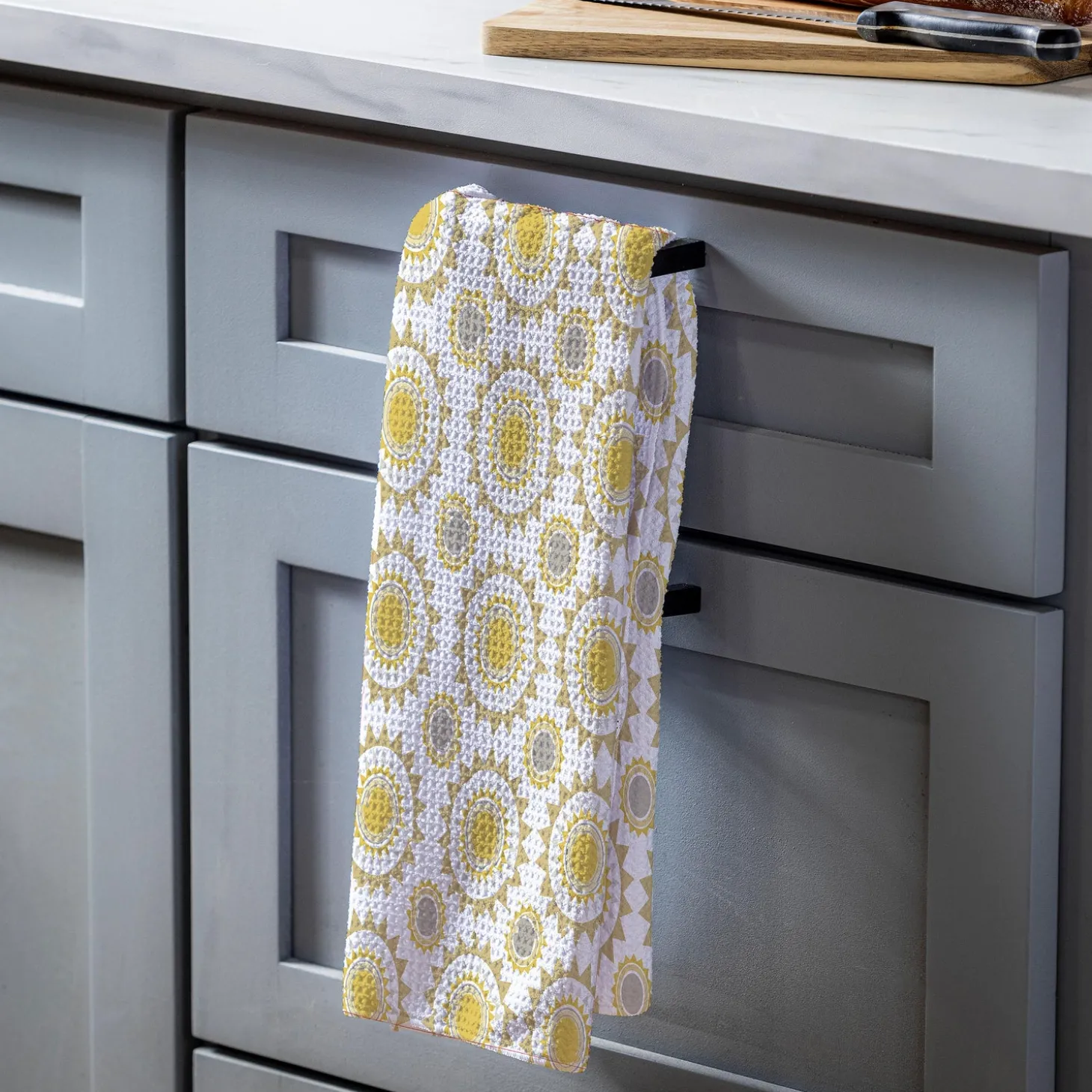 Kitchen Linens>Plow & Hearth Sunrays Quick Dry Kitchen Towel, 18" x 30"