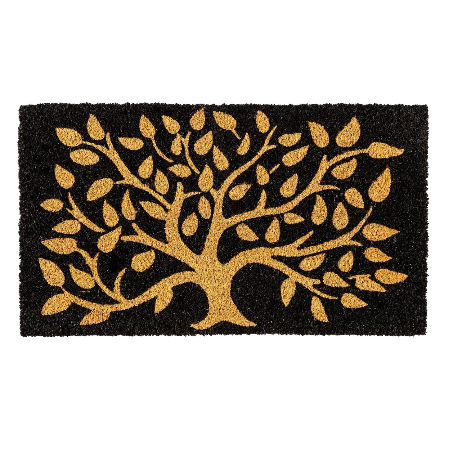 Coir Mats>Plow & Hearth Tree of Life Coir Mat