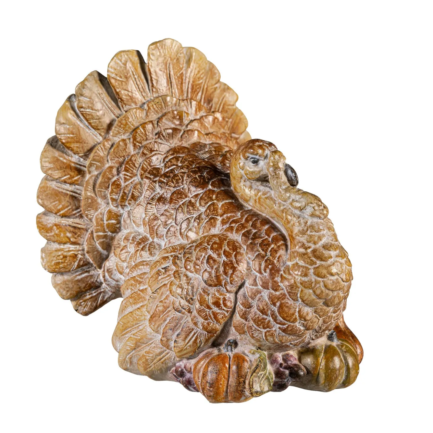 Garden Statues>Plow & Hearth Turkey Statue, 7"H