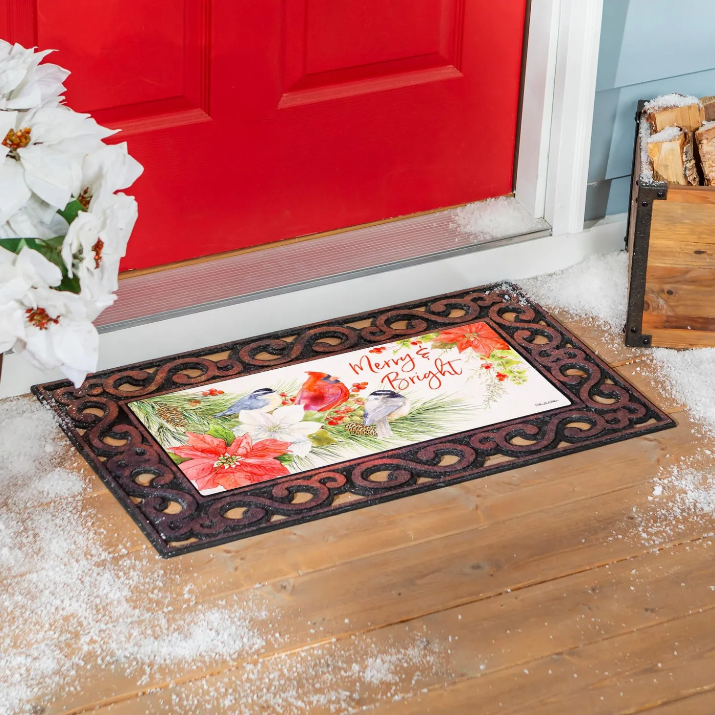 Interchangeable Mats>Plow & Hearth Variegated Scroll Sassafras Mat Tray