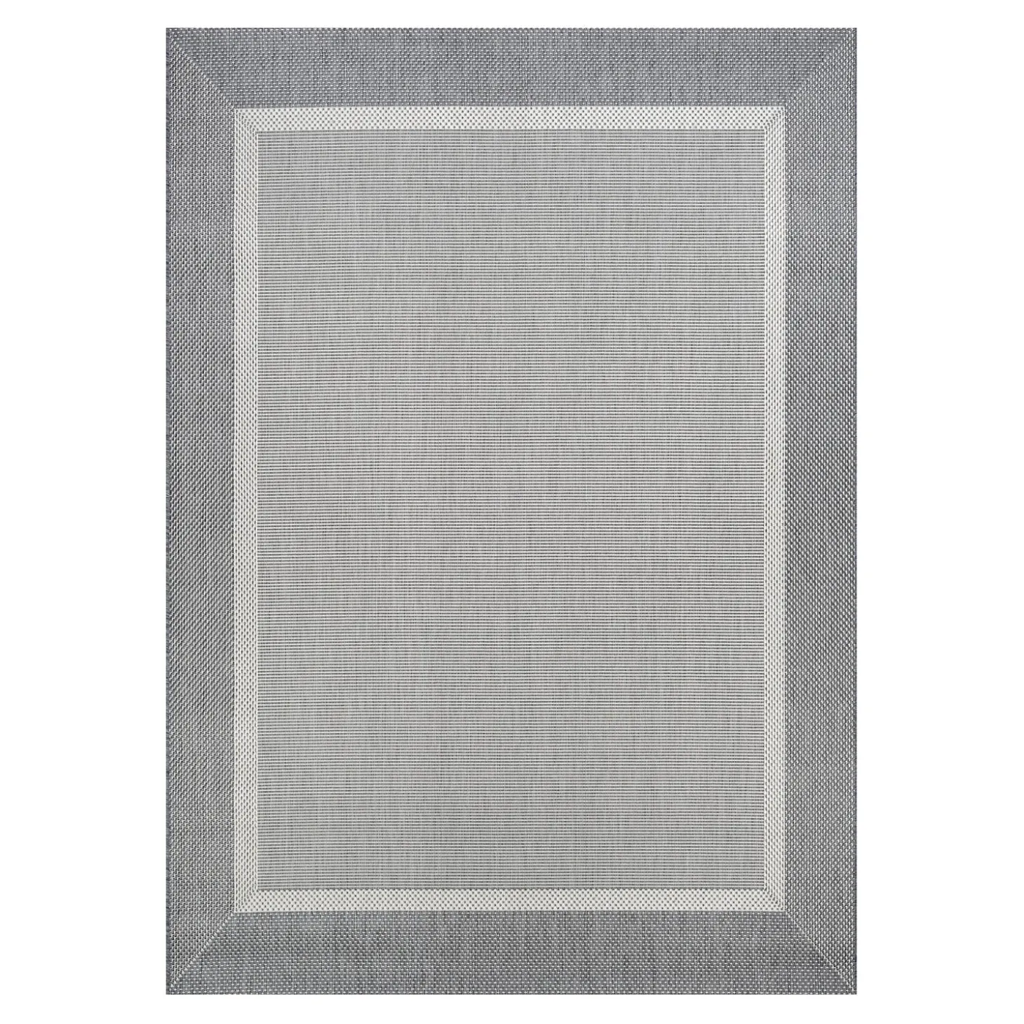 Area Rugs>Plow & Hearth Veranda Framework Indoor/Outdoor Polypropylene Rug, 7'9" x 10'9"