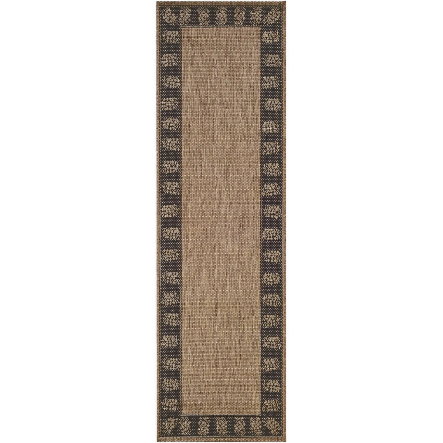 Area Rugs>Plow & Hearth Veranda Pineapple Indoor/Outdoor Polypropylene Runner, 2'3" x 11'9"
