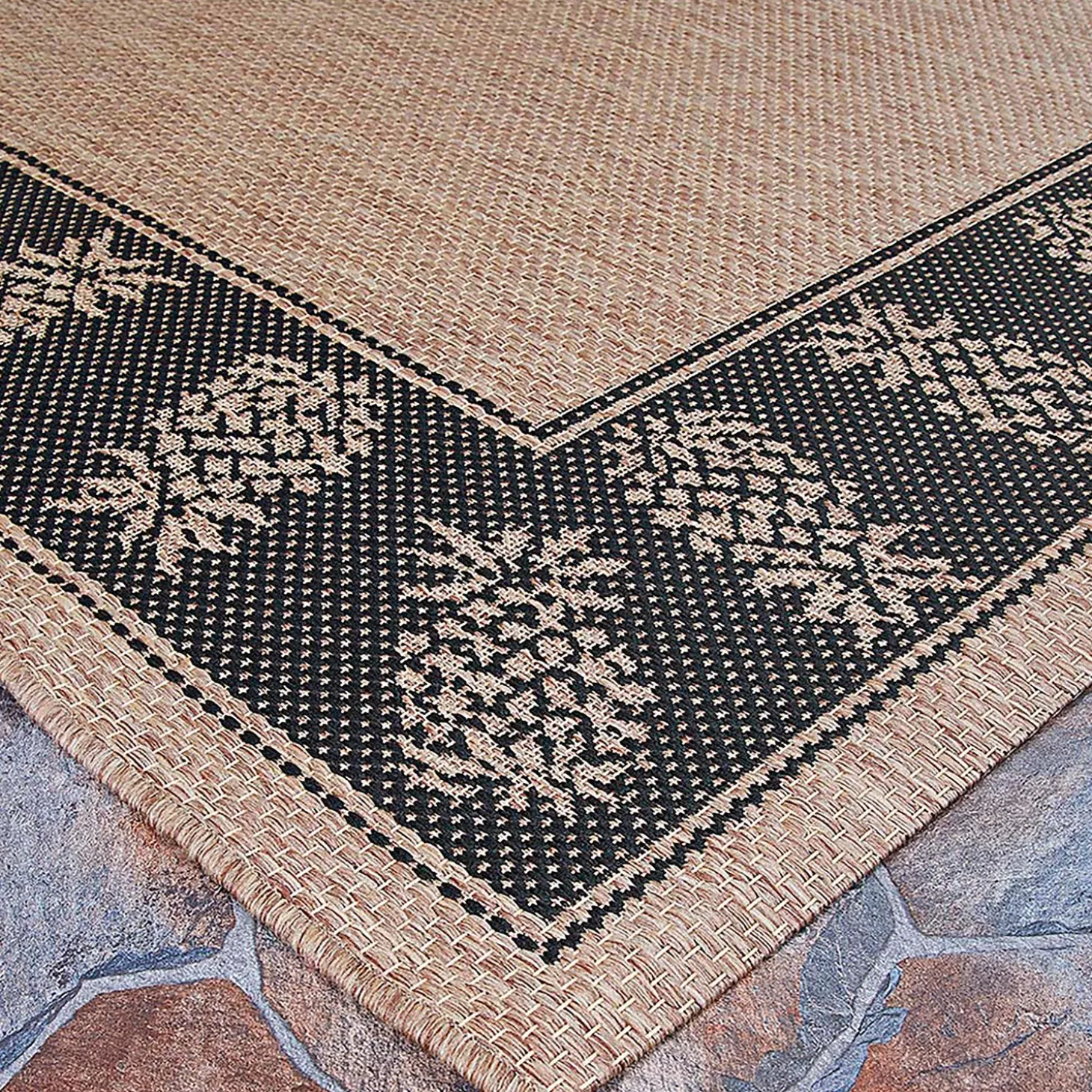 Area Rugs>Plow & Hearth Veranda Pineapple Indoor/Outdoor Polypropylene Runner, 2'3" x 11'9"