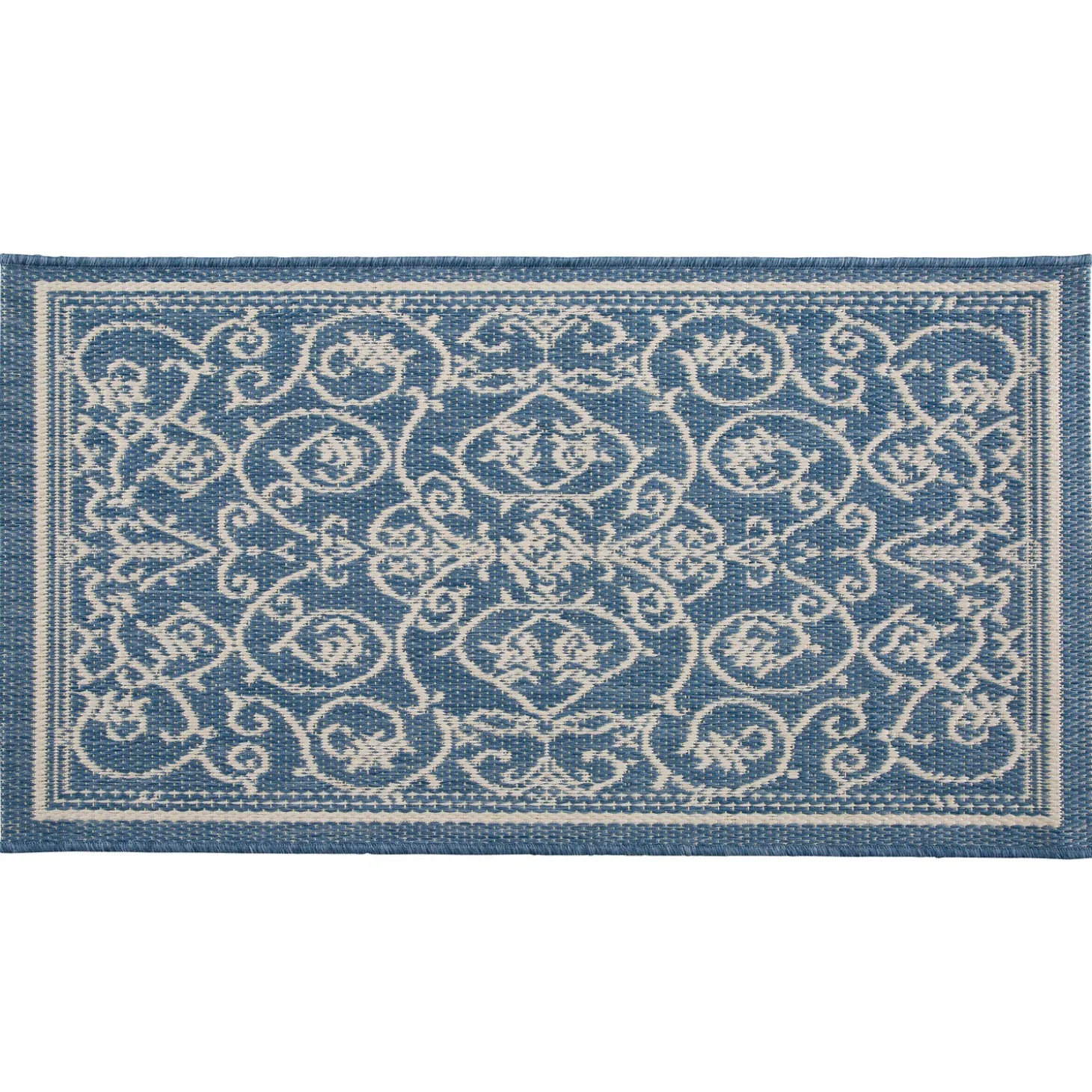 Area Rugs>Plow & Hearth Veranda Scroll Indoor/Outdoor Rug, 2' x 3'7"