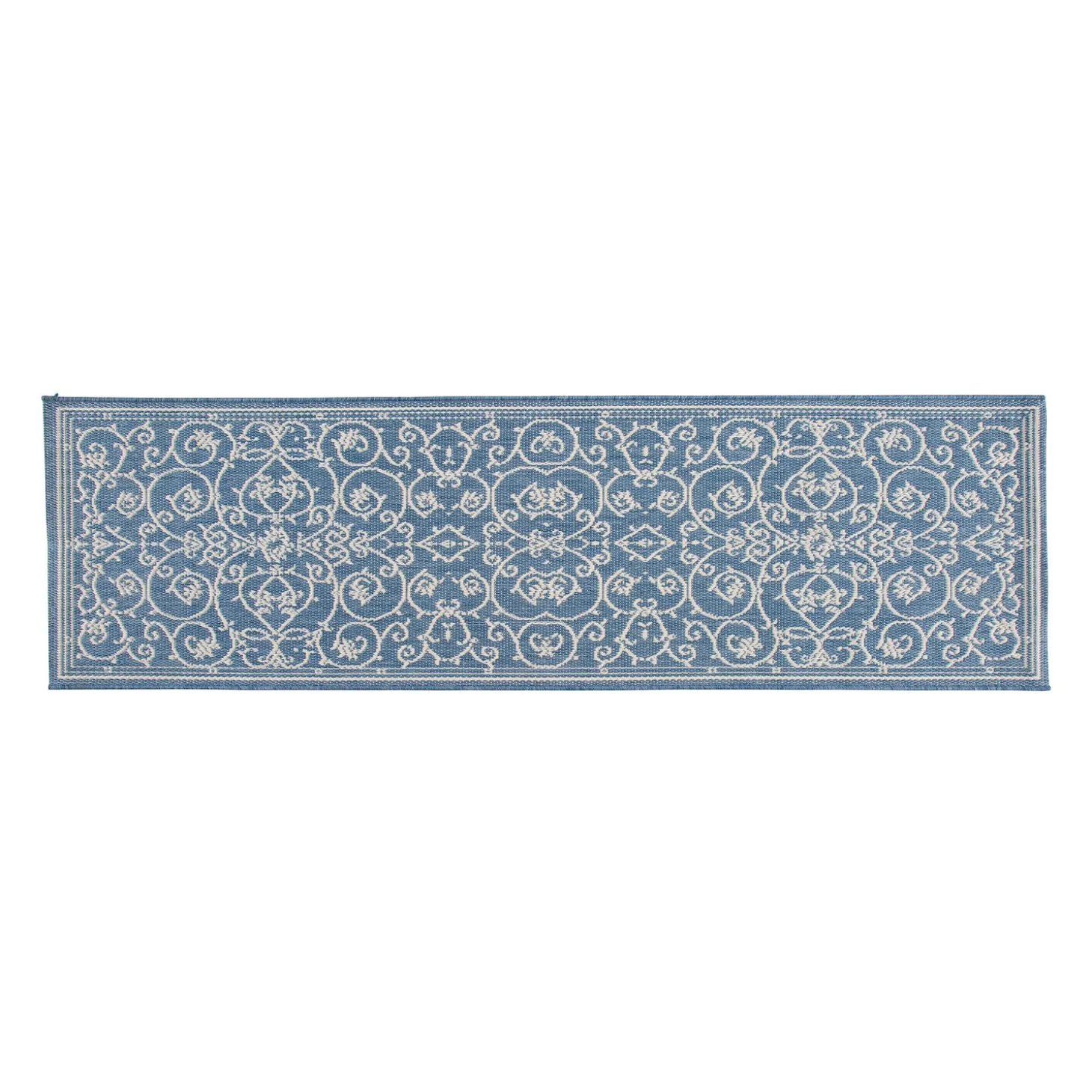 Area Rugs>Plow & Hearth Veranda Scroll Indoor/Outdoor Runner, 2'3"x 7'10"