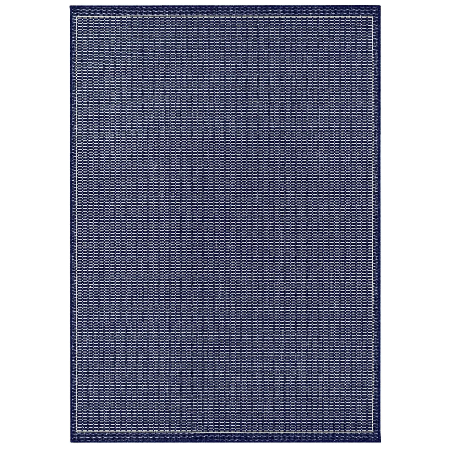 Area Rugs>Plow & Hearth Veranda Textured Indoor/Outdoor Polypropylene Rug, 3'9" x 5'5"