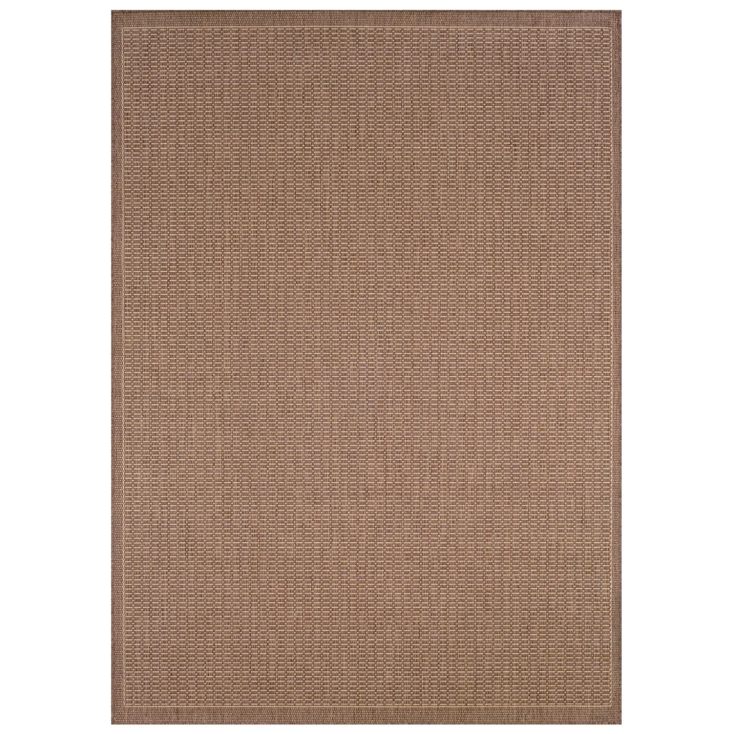 Area Rugs>Plow & Hearth Veranda Textured Indoor/Outdoor Polypropylene Rug, 3'9" x 5'5"