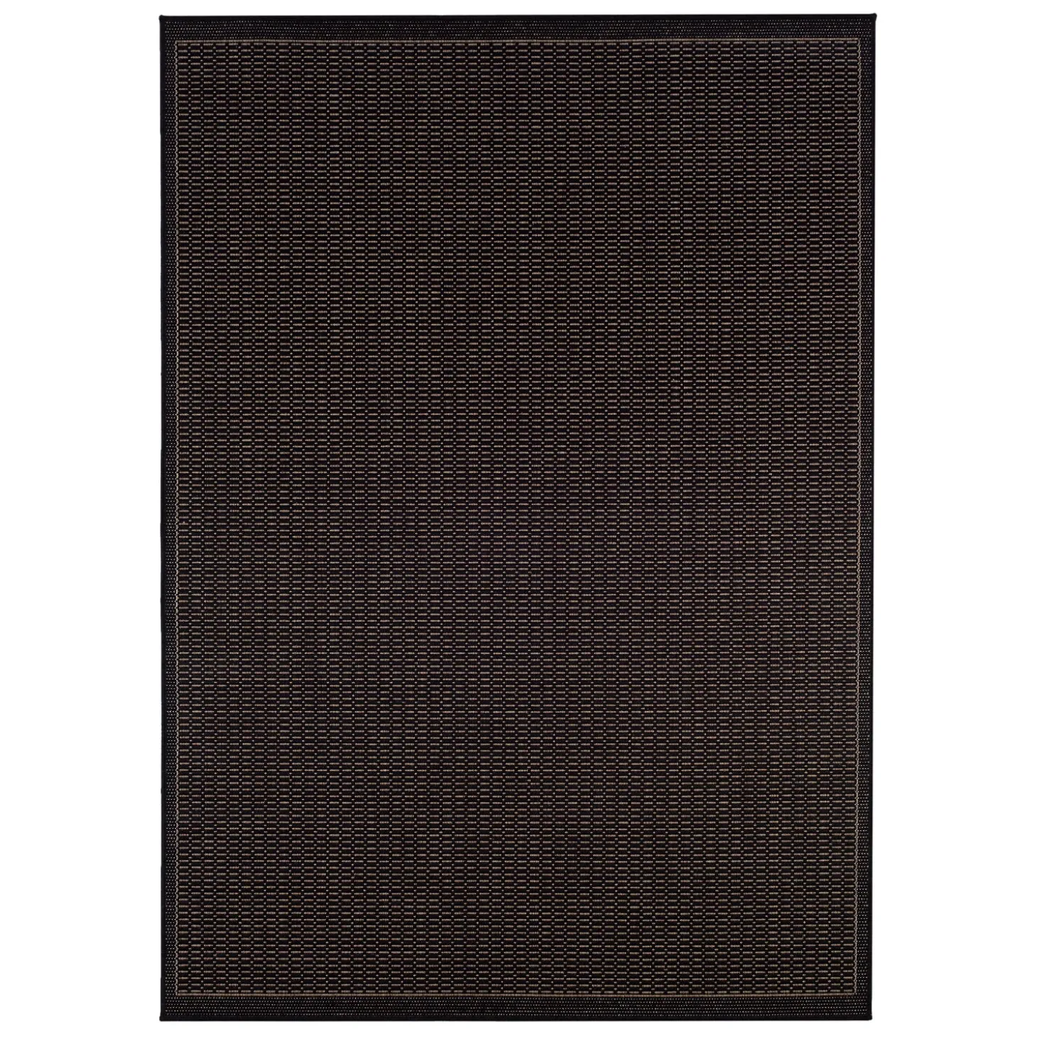 Area Rugs>Plow & Hearth Veranda Textured Indoor/Outdoor Polypropylene Rug, 3'9" x 5'5"